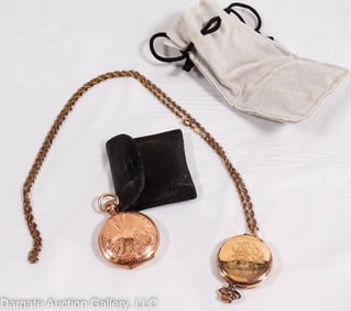 2 GOLD FILLED POCKET WATCHES