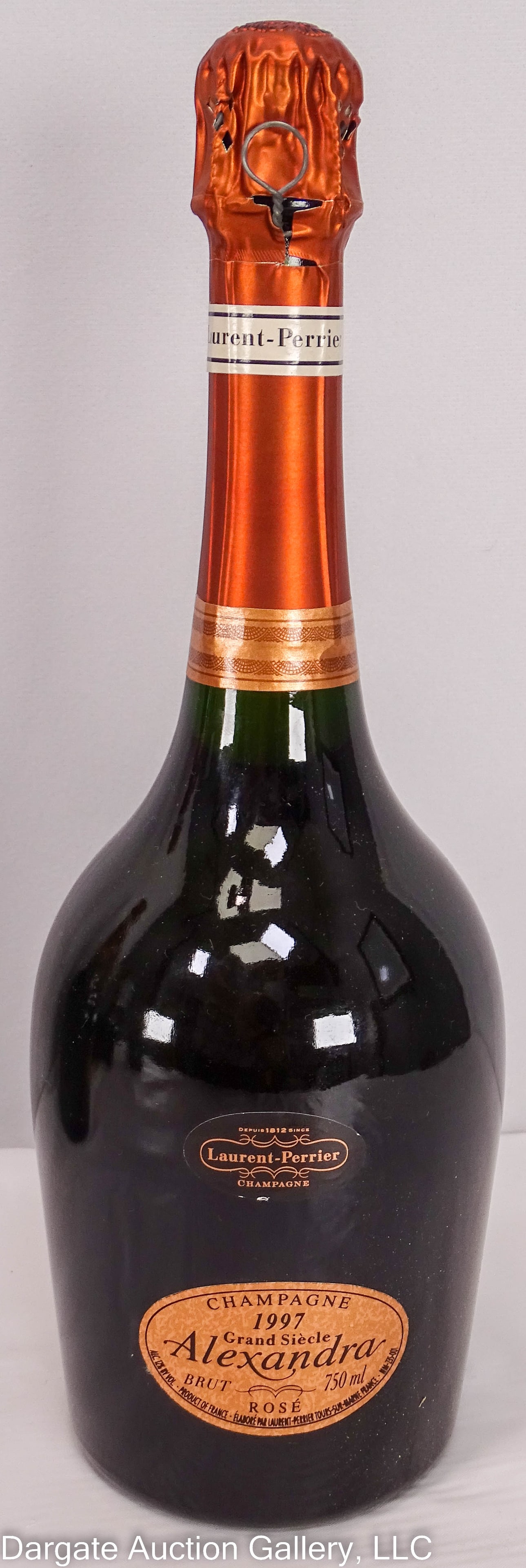 1997 LAURENT PERRIER ALEXANDRA ROSE CHAMPAGNE: 7 Bottles 1997 Laurent Perrier Alexandra Rose Champagne, no boxes; Lot containts 7 750ml bottles / Condition: Disclaimer: The wine offered in this auction is sold as a collectible item. While it may b