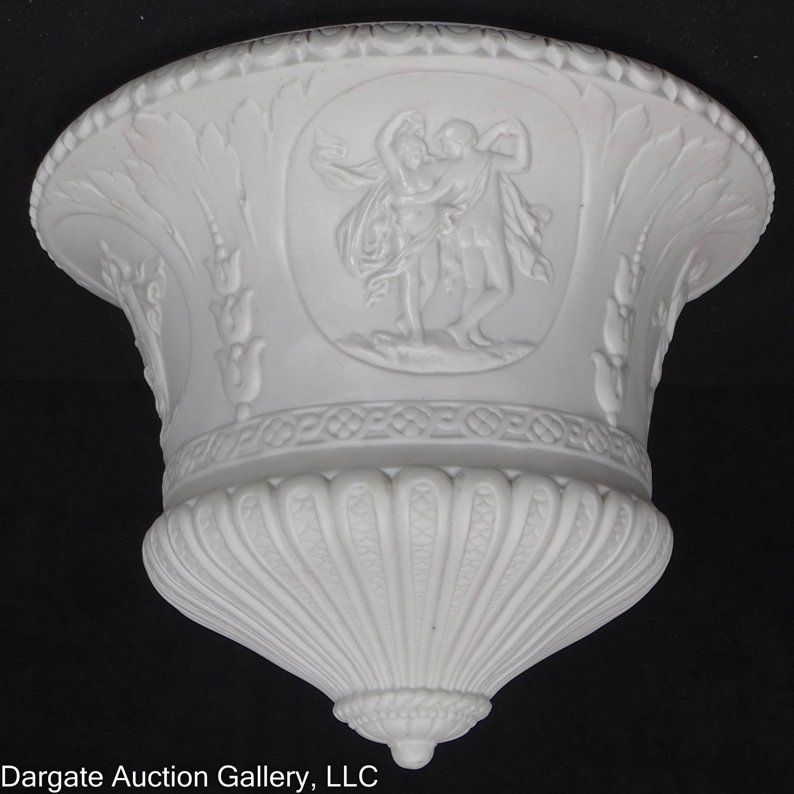 PORCELAIN NEOCLASSIC HANGING LIGHT SHADE (1 of 6)