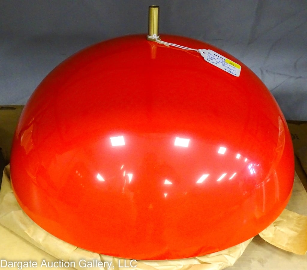 SVEN MIDDELBOE MCM PENDANT LIGHT - RED (1 of 2)