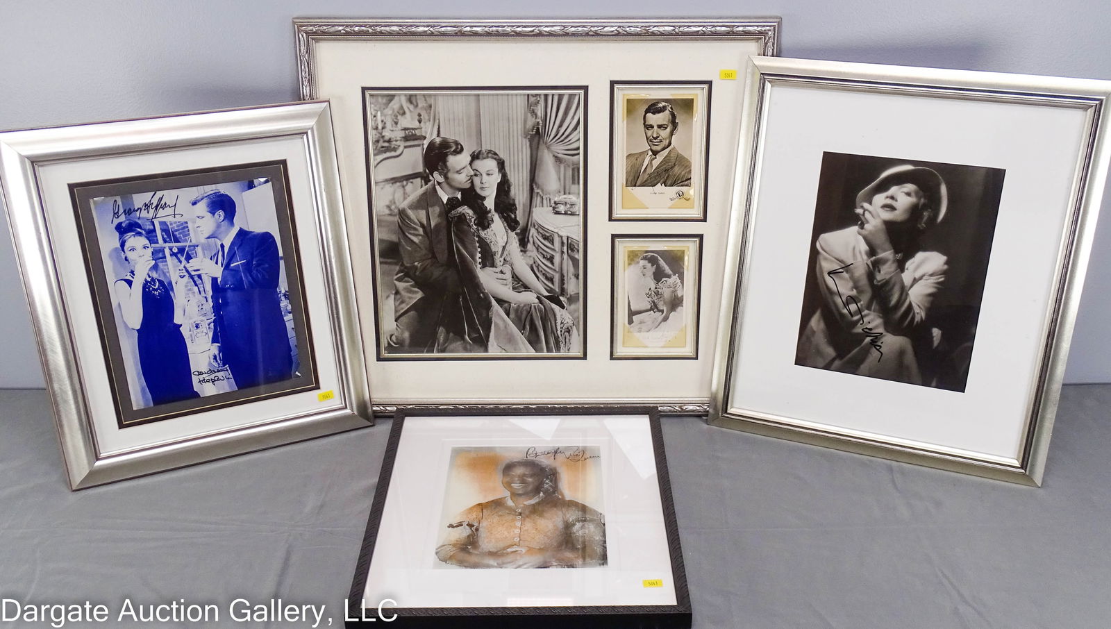 4 OLD HOLLYWOOD AUTOGRAPHED FRAMED PHOTOS (1 of 12)