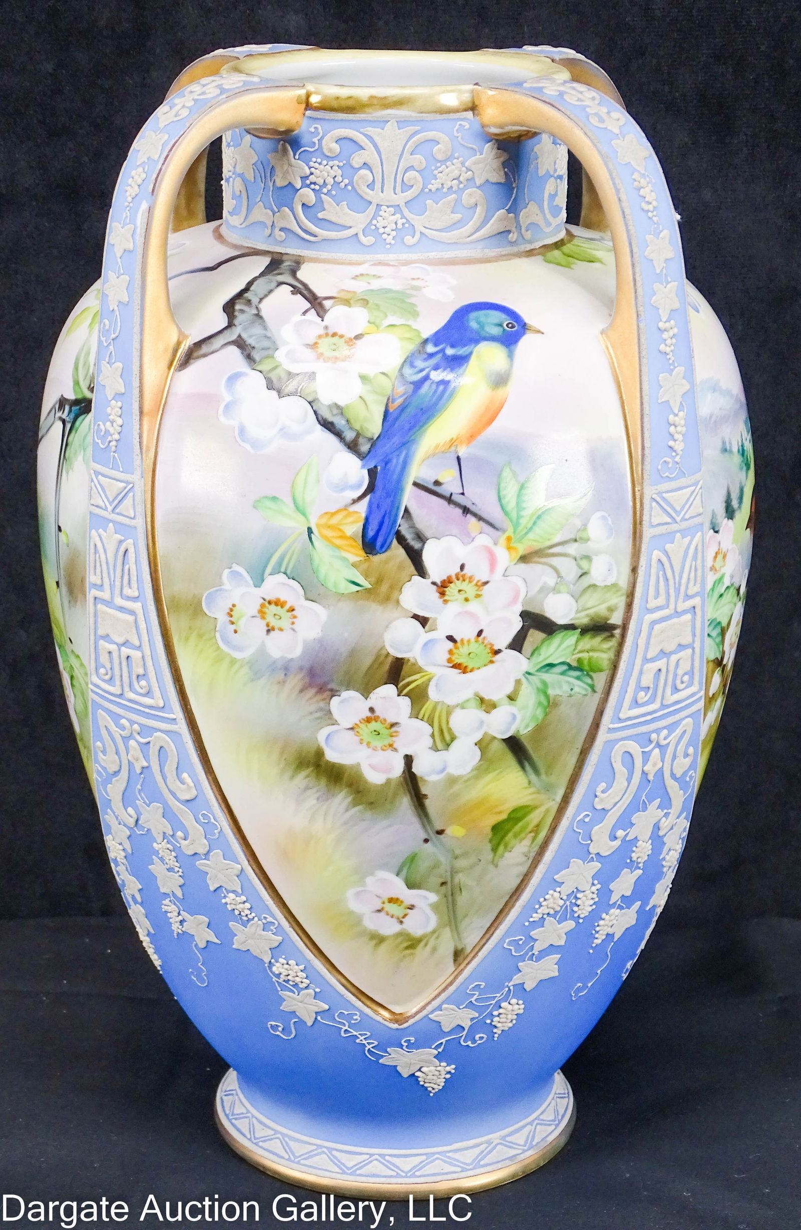 MORIMURA BROS NIPPON 4-HANDLED VASE (1 of 7)