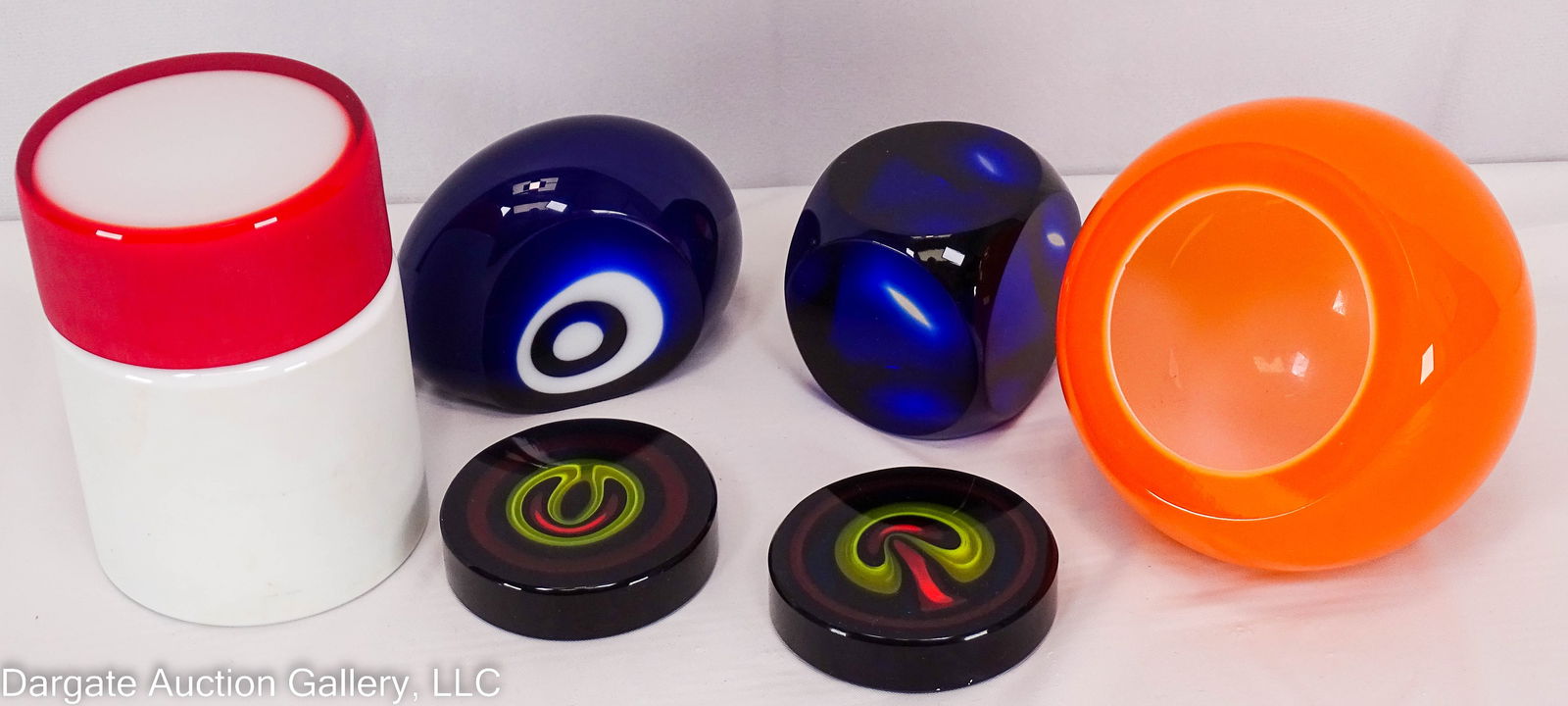 6pc ASSORTED VISTOSI GLASS (1 of 8)