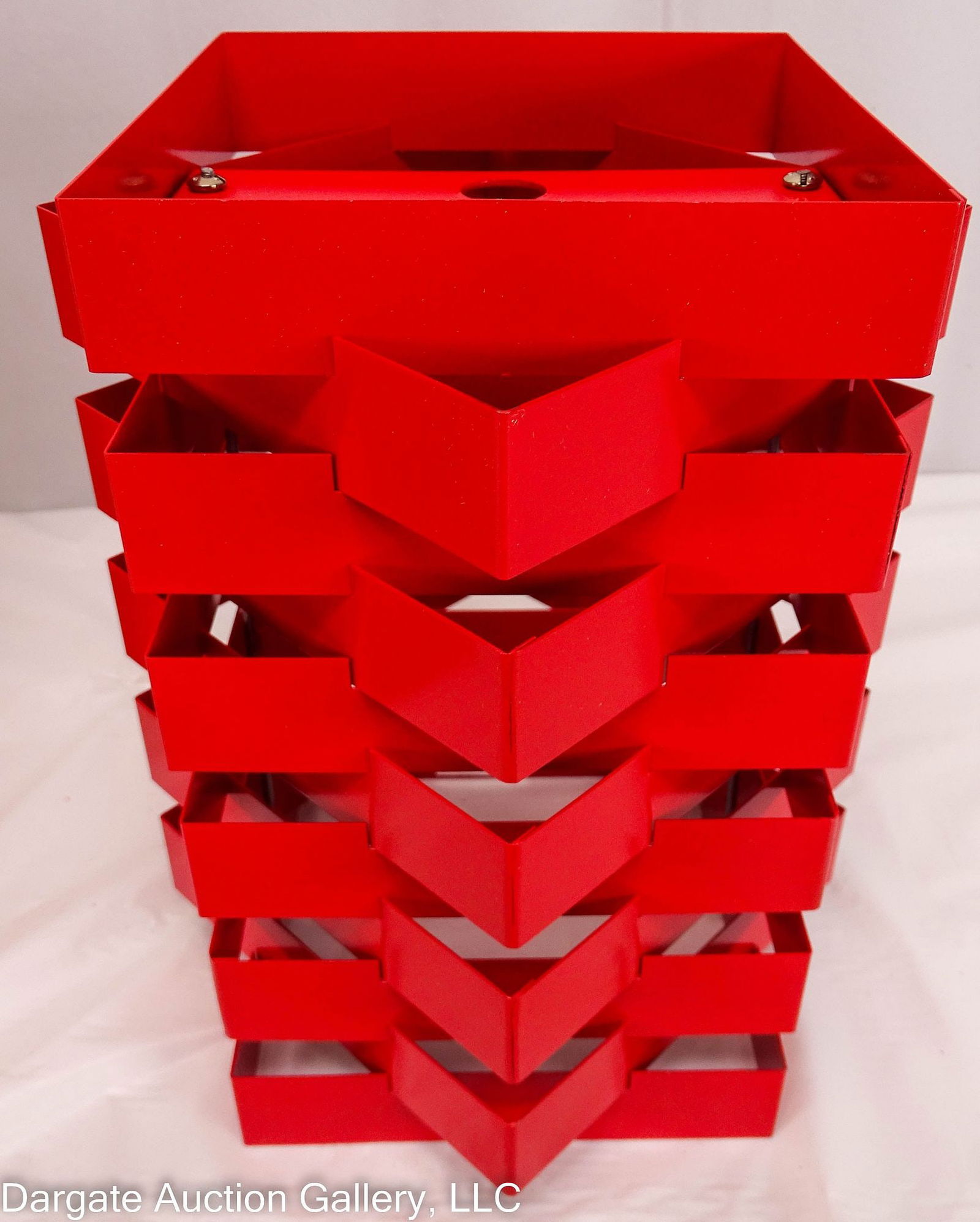 ESMAN & JENSEN OCTAVE GEOMETRIC LIGHT - RED (1 of 5)