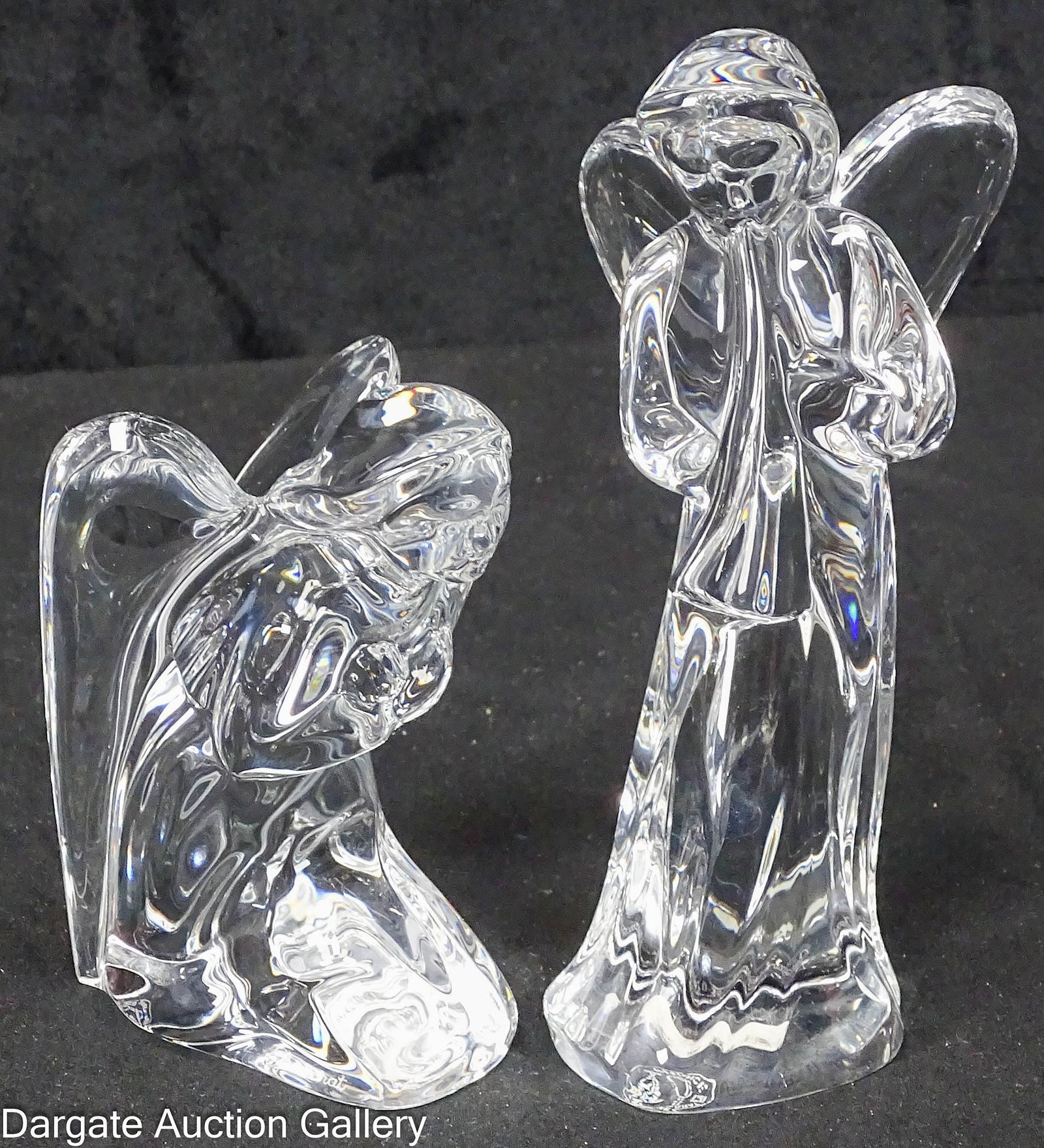(2) BACCARAT ANGEL FIGURINES (1 of 6)