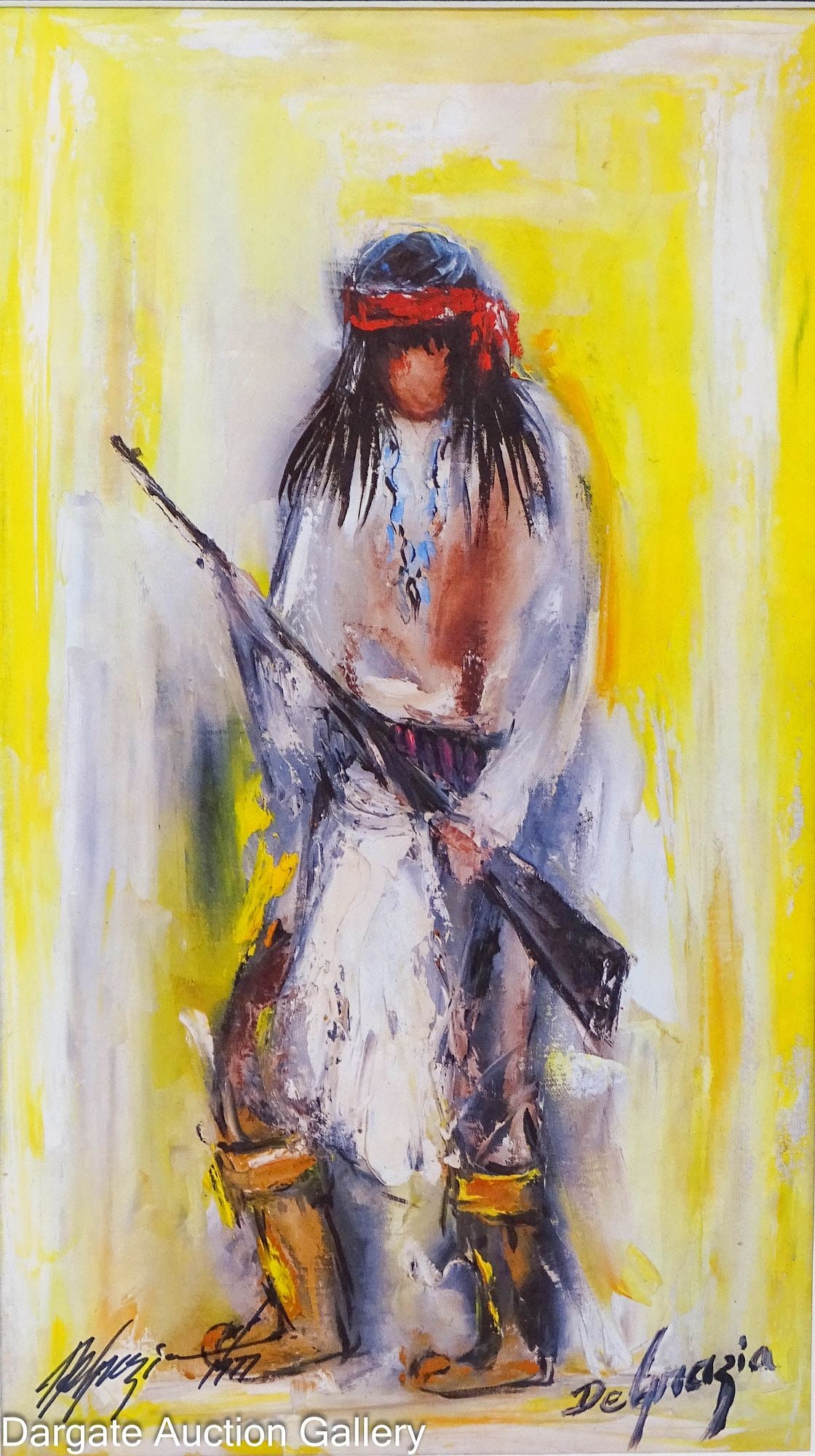 TED DEGRAZIA PRINT - APACHE HUNTER (1 of 5)