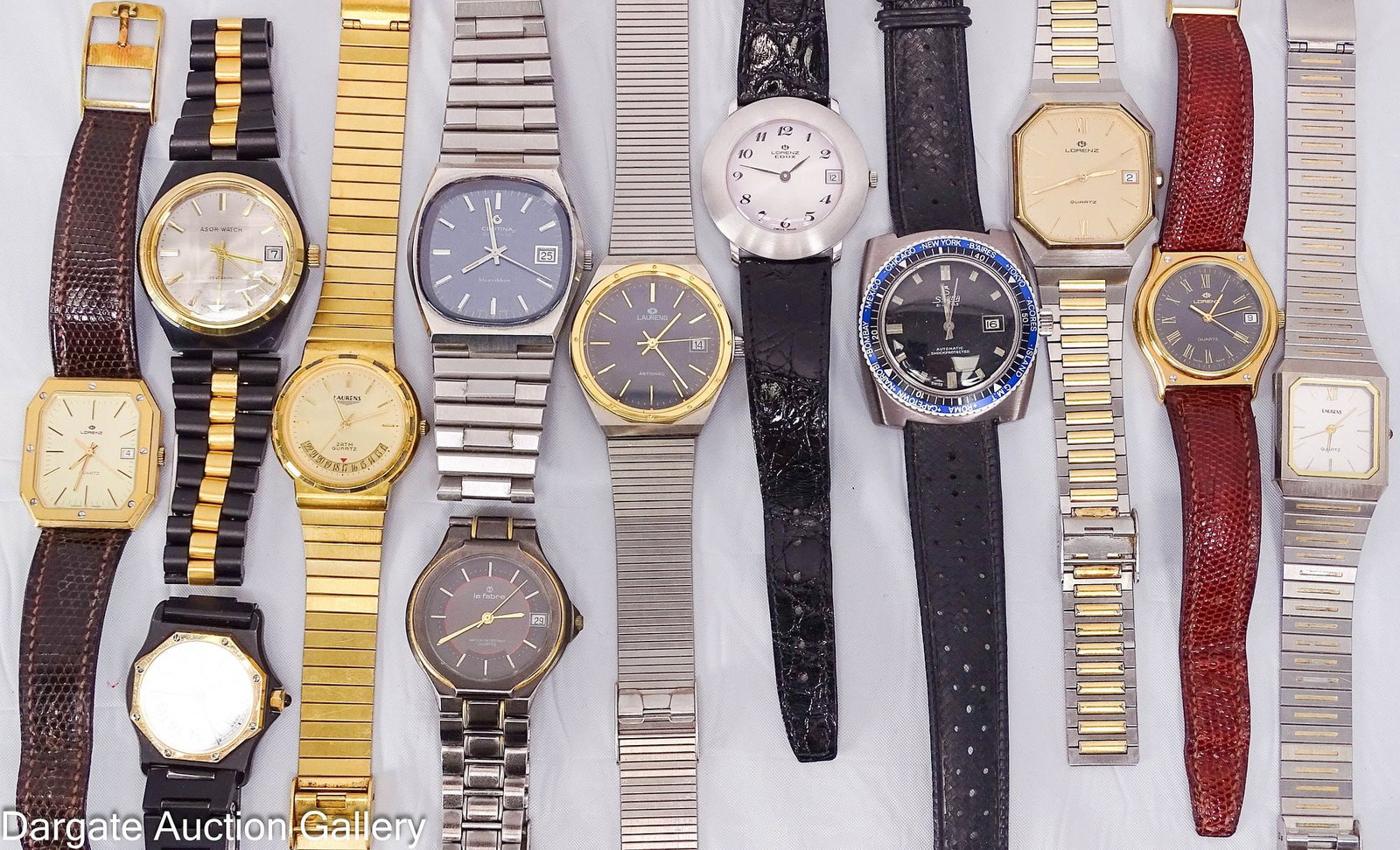 (12) ASSORTED WRIST WATCHES QUARTZ MANUAL AUTOMATIC (1 of 10)