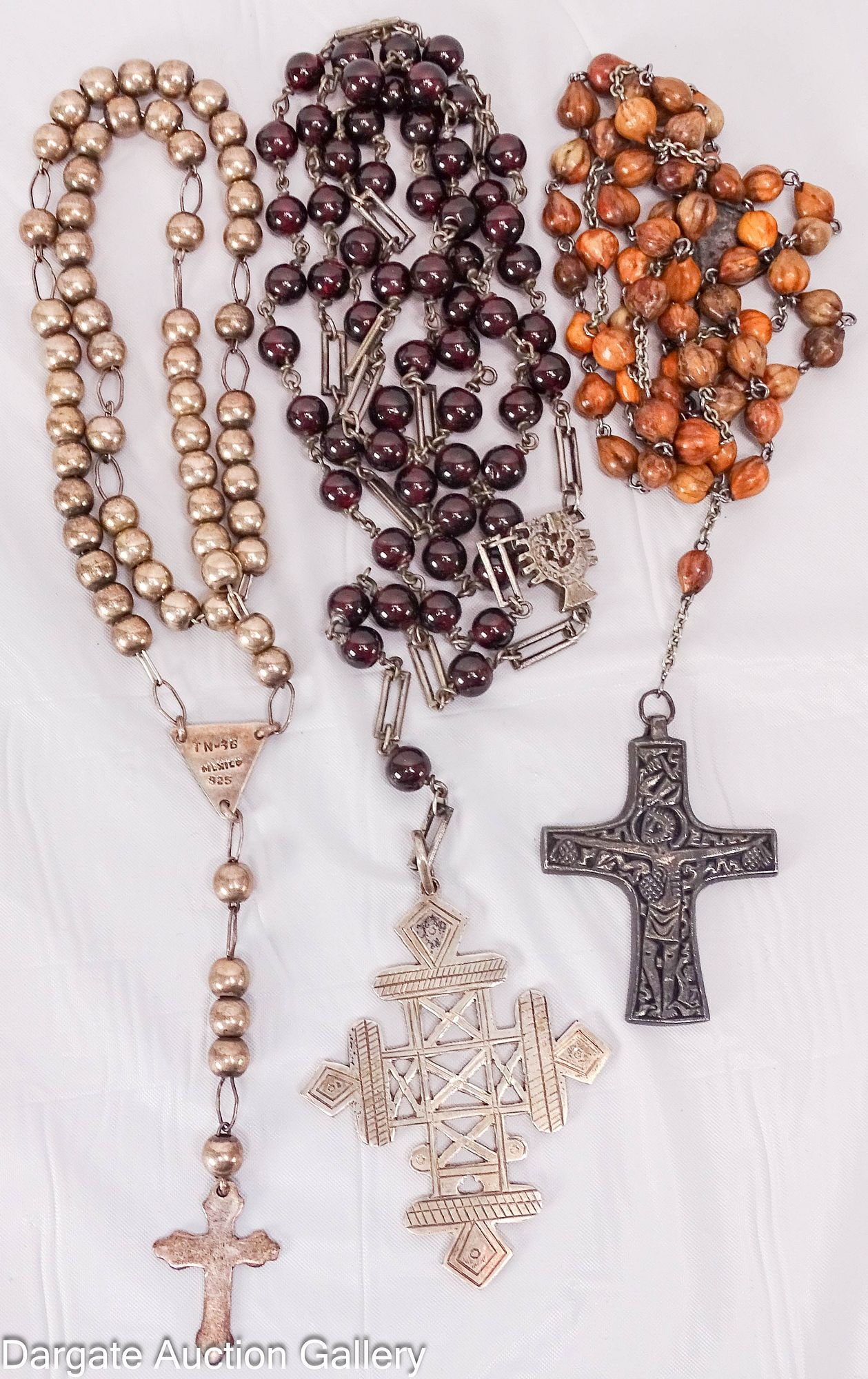 (3) ASSORTED ROSARIES (1 of 7)