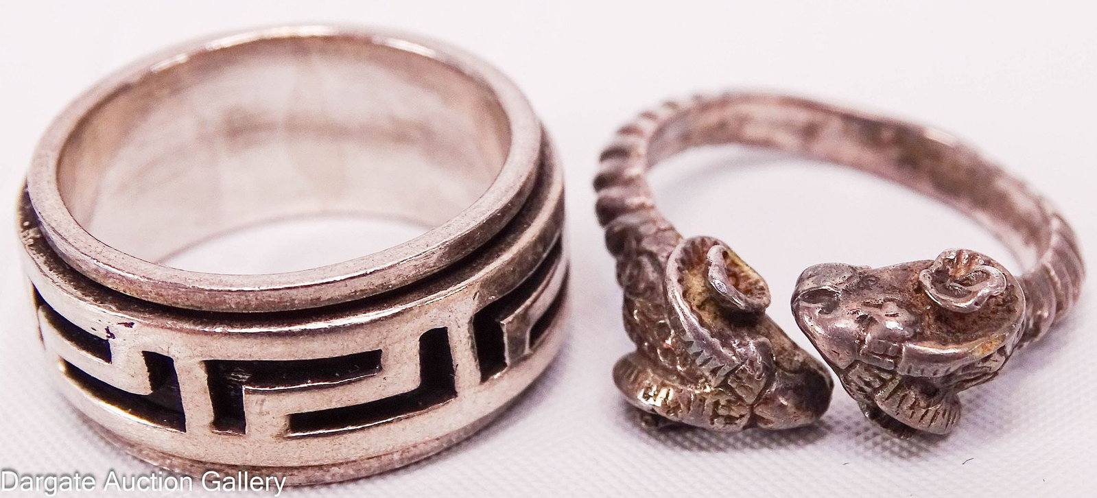(9) ASSORTED STERLING RINGS - 6