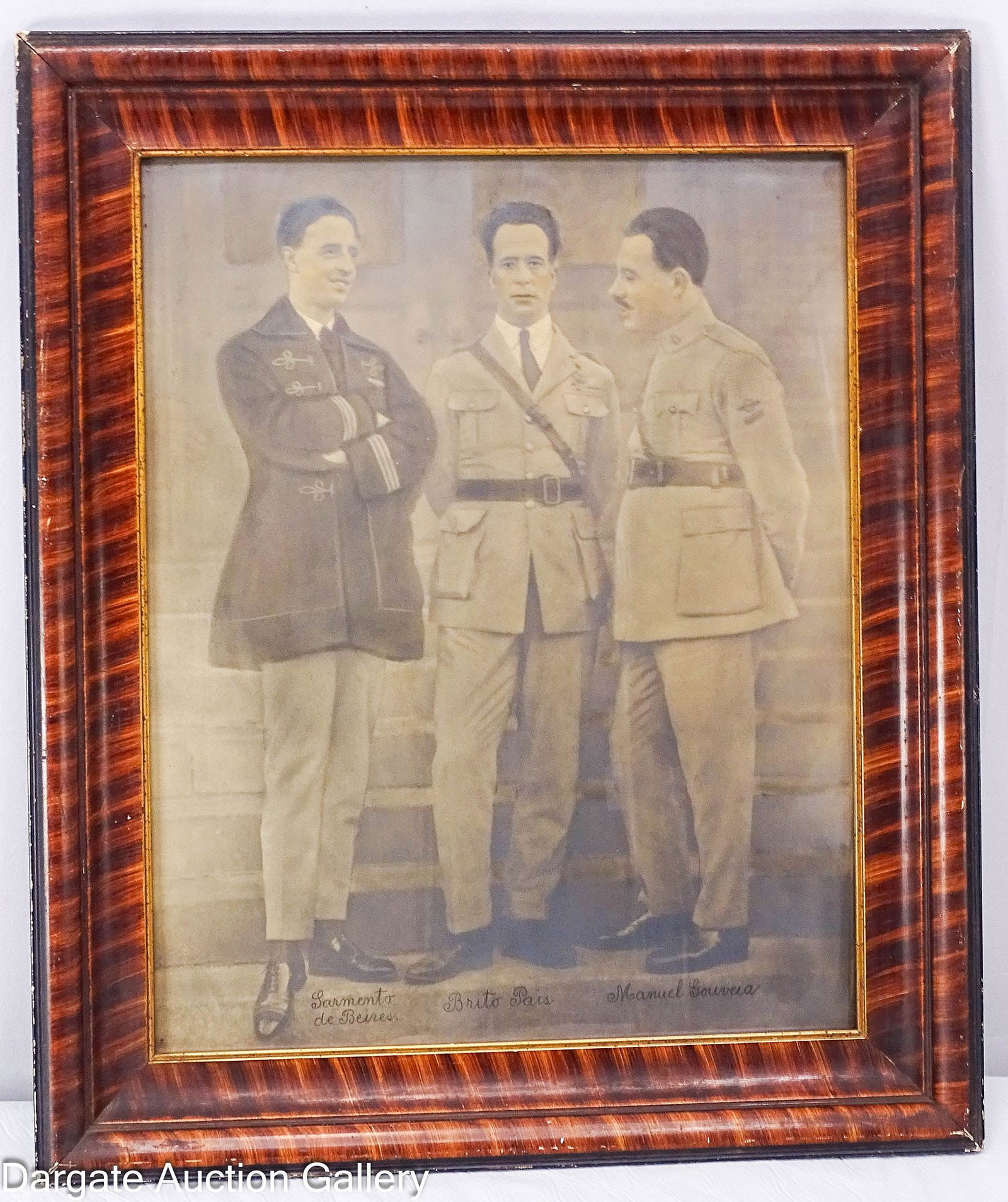 EARLY ORIGINAL PHOTO AVIATOR JOSE MANUEL SARMENTO DE BERIRES (1 of 5)