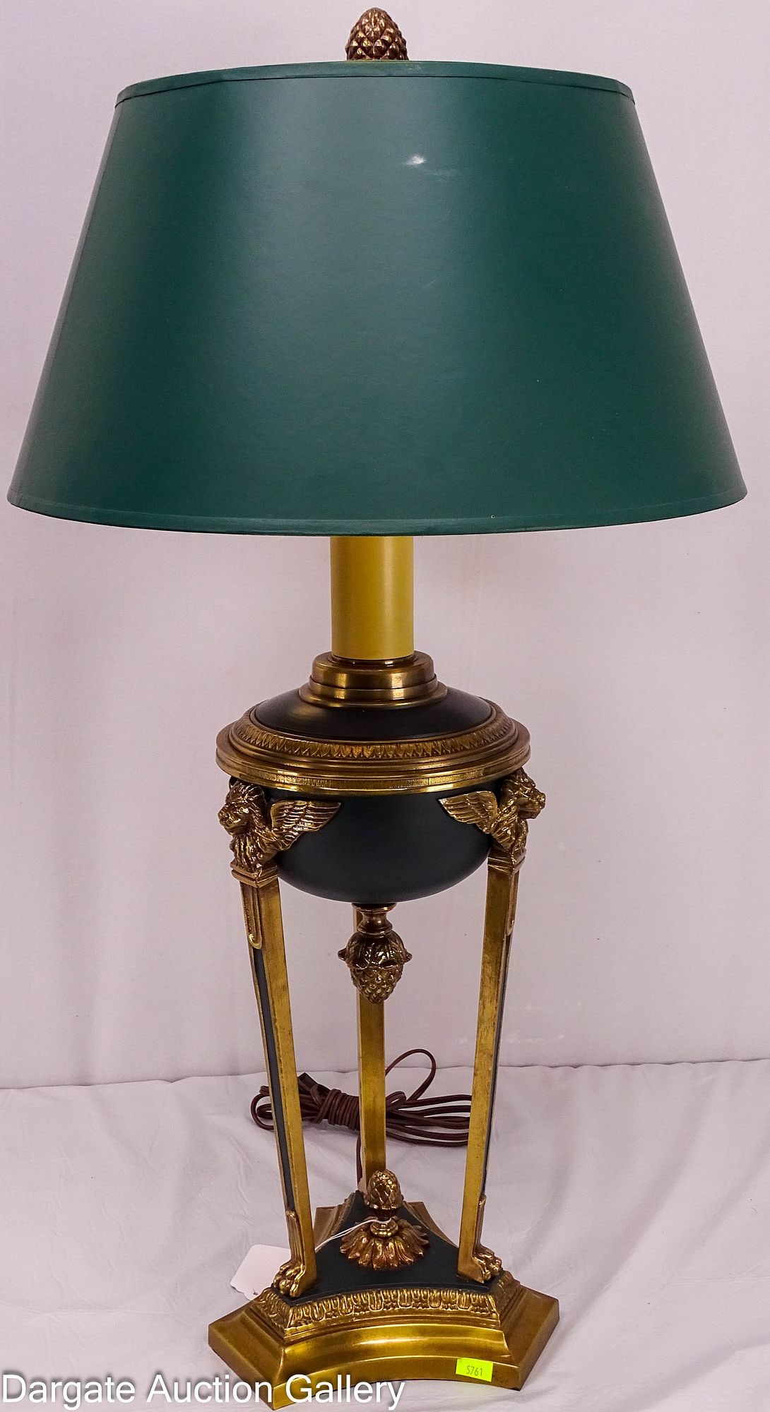 VINTAGE 1972 CHAPMAN FONTBONNE NEOCLASSIC TABLE LAMP (1 of 4)