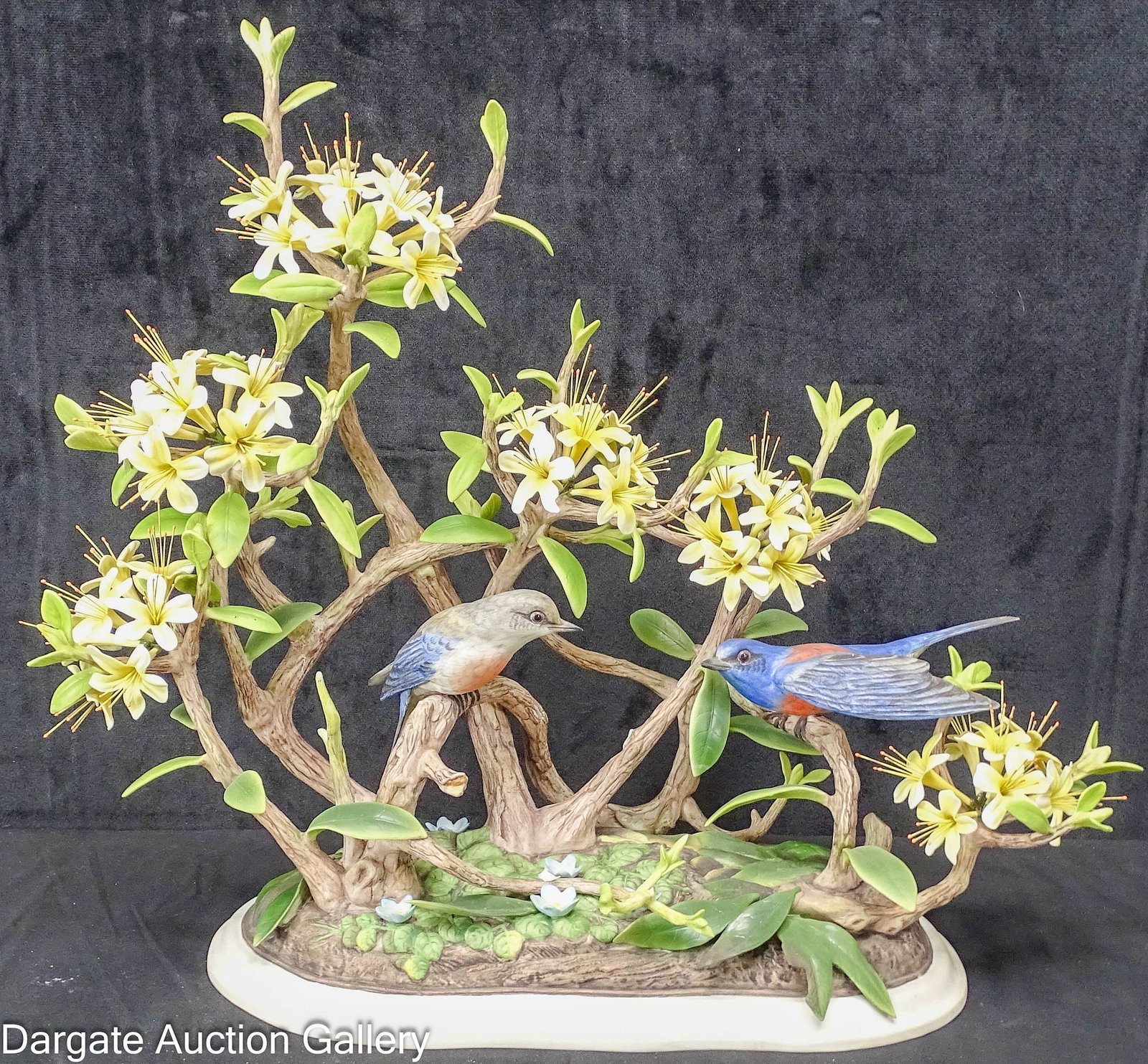 BOEHM WESTERN BLUEBIRD PORCELAIN FIGURE (1 of 11)