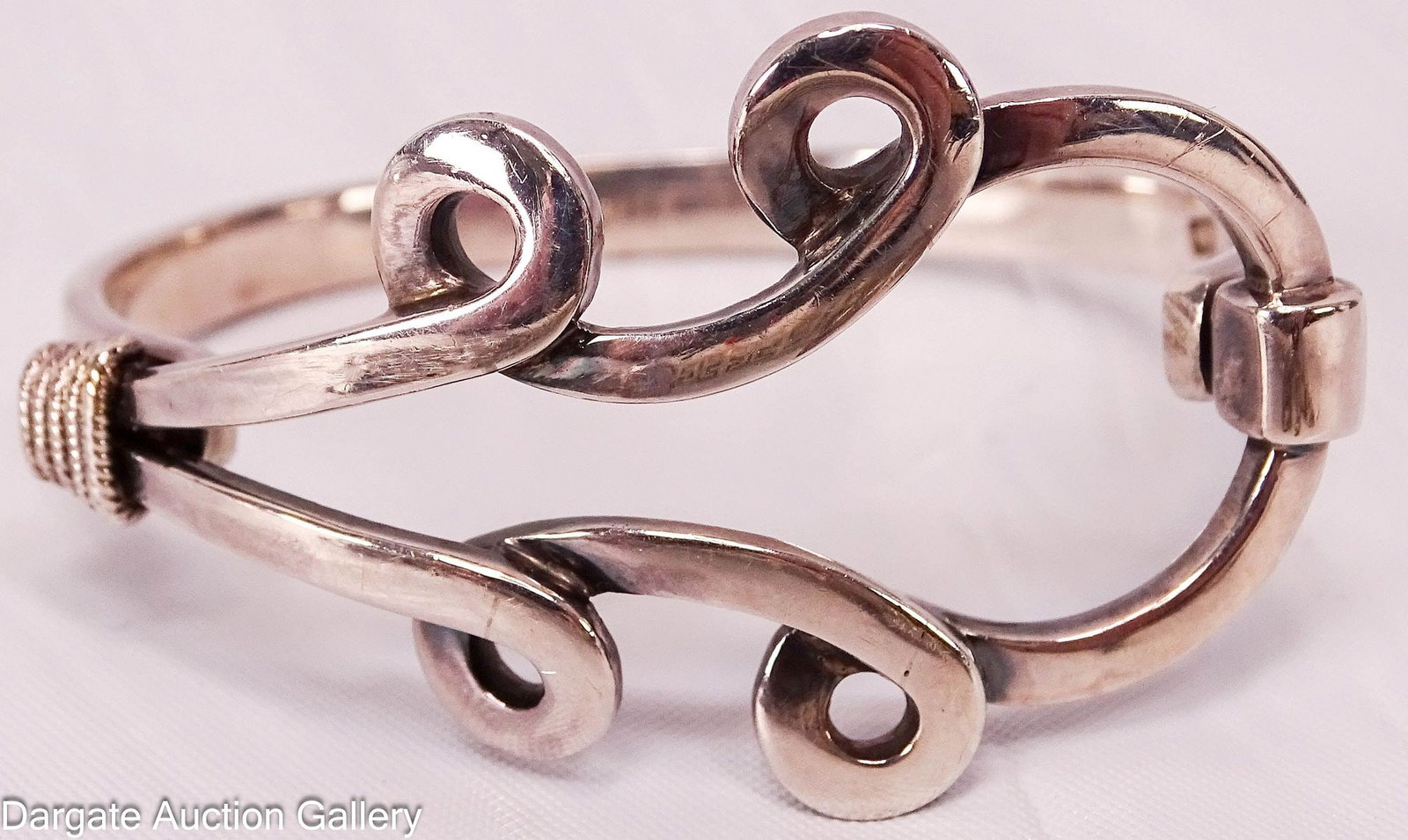 (4) ASSORTED STERLING BRACELETS - 2