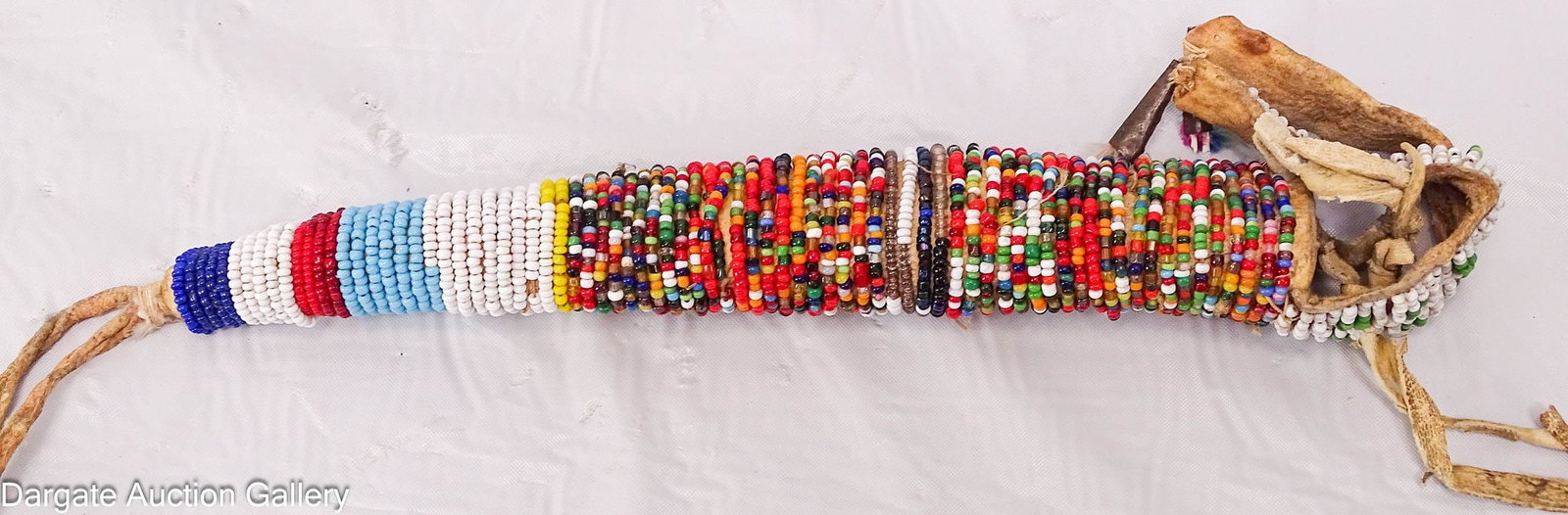 NATIVE AMERICAN BEADED AWL CASE (1 of 5)