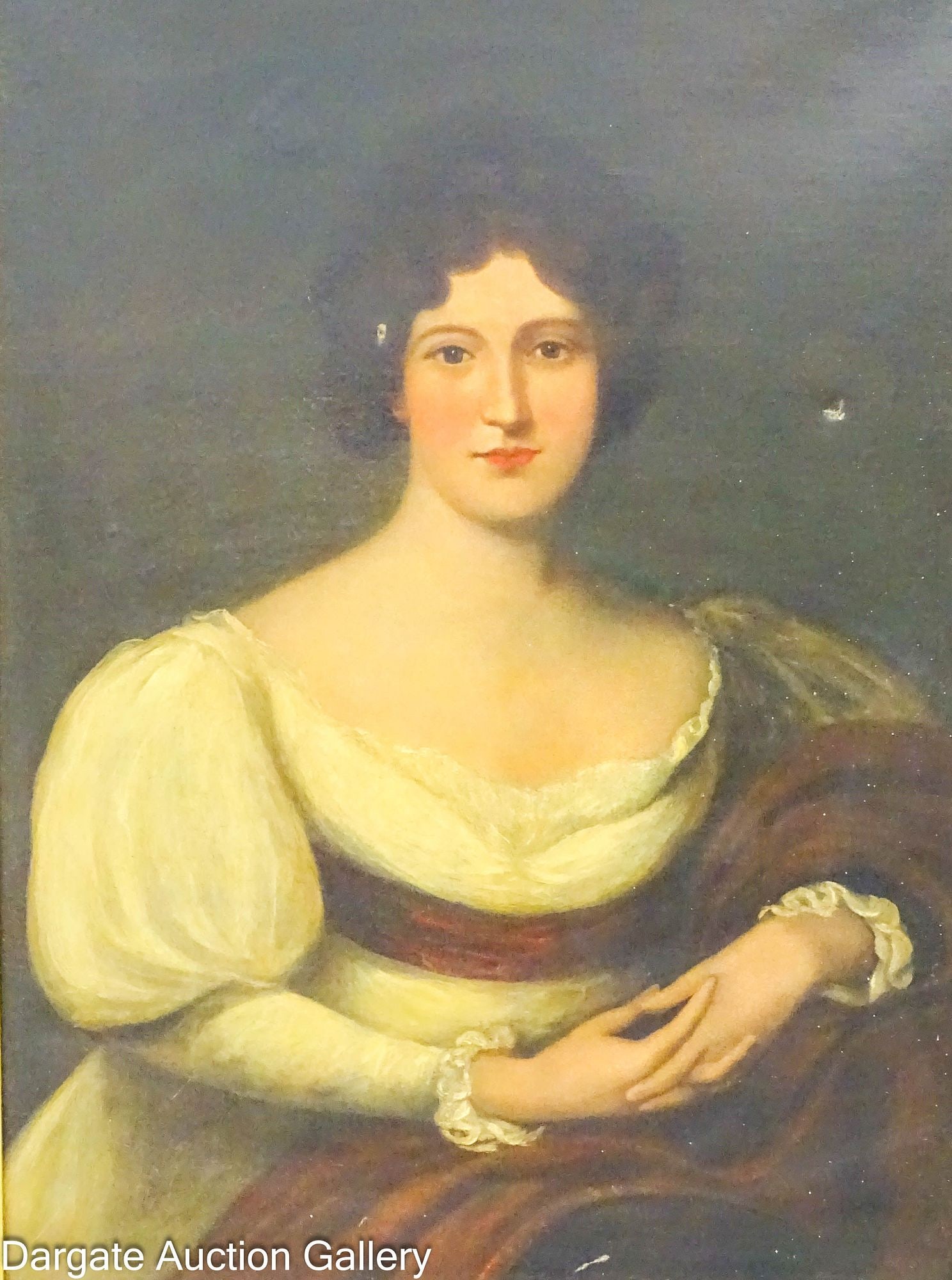 19th C PORTRAIT OF LADY STUART MAXWELL TRAQUAIR HOUSE (1 of 12)
