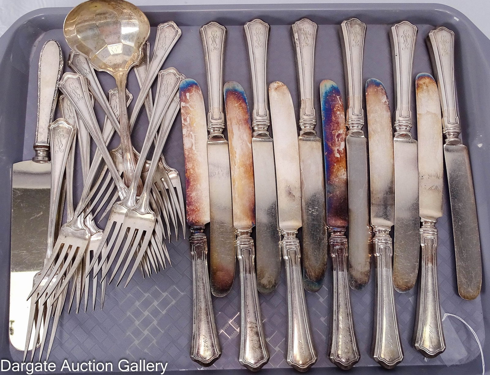 25pcs ASSORTED STERLING FLATWARE INC WALLACE WASHINGTON (1 of 4)