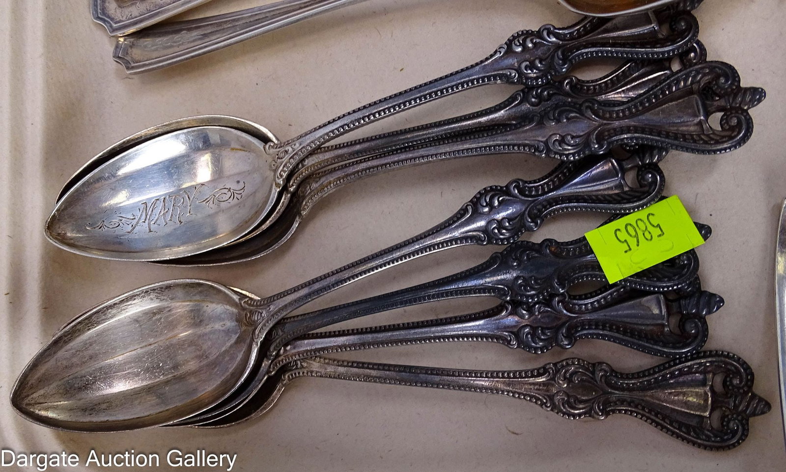 29pcs ASSORTED STERLING FLATWARE - 2