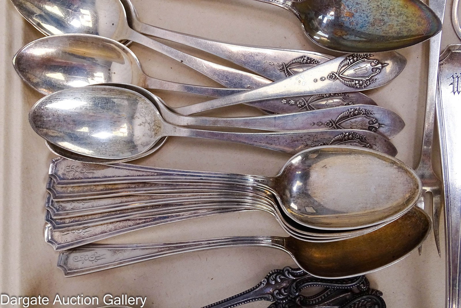 29pcs ASSORTED STERLING FLATWARE - 3