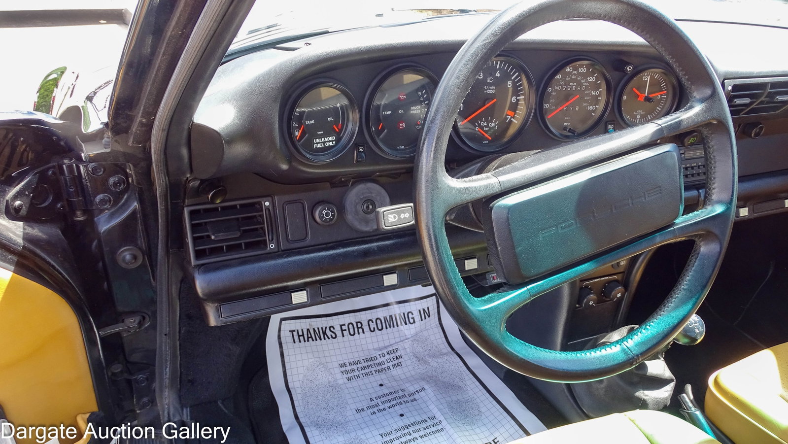 1987 PORSCHE 911 CARRERA SLANTNOSE 22k MILES - 8