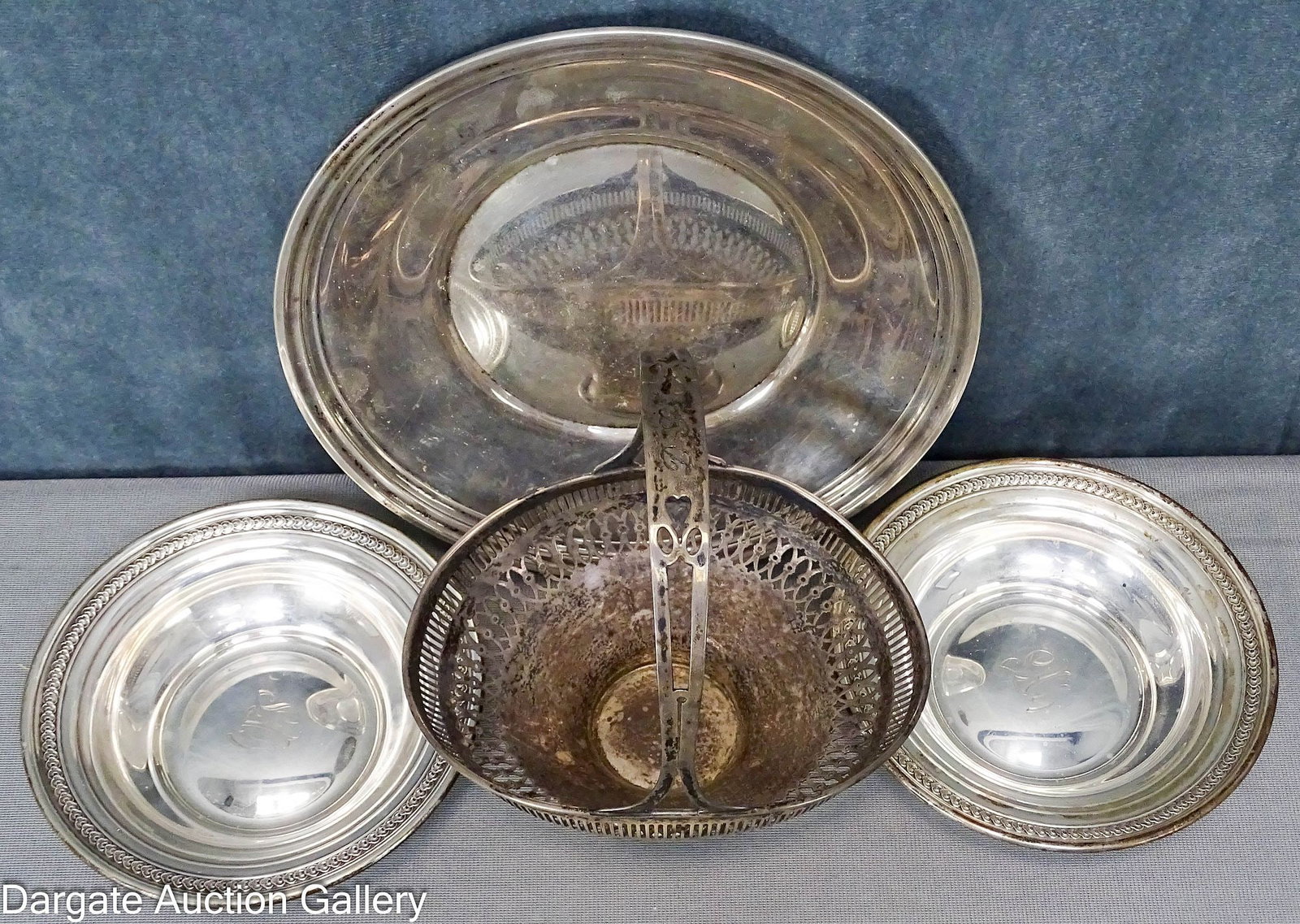 (4) ASSORTED STERLING TABLE ARTICLES - 2