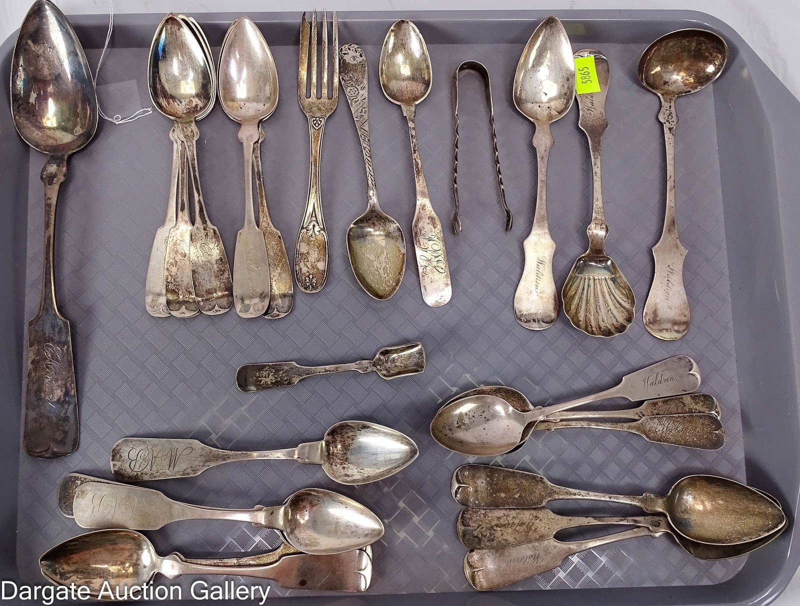 26pcs COIN SILVER FLATWARE (1 of 5)