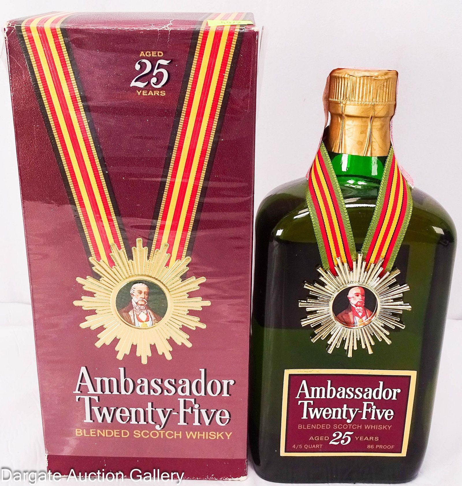 AMBASSADOR TWENTY-FIVE BLENDED SCOTCH WHISKEY (1 of 4)