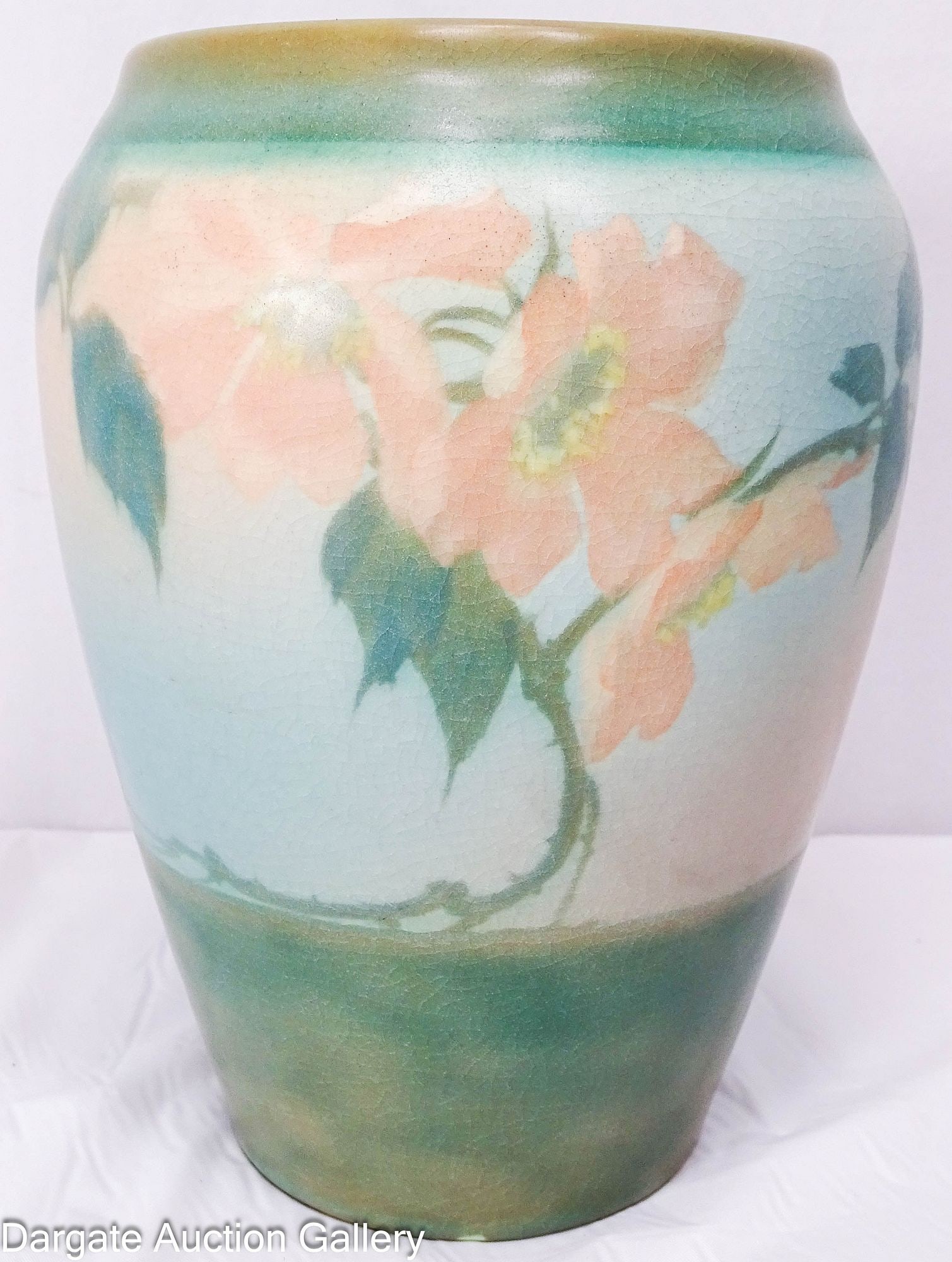 ROOKWOOD POTTERY VELLUM VASE BY FRED BOTHENBUSCH (1 of 9)