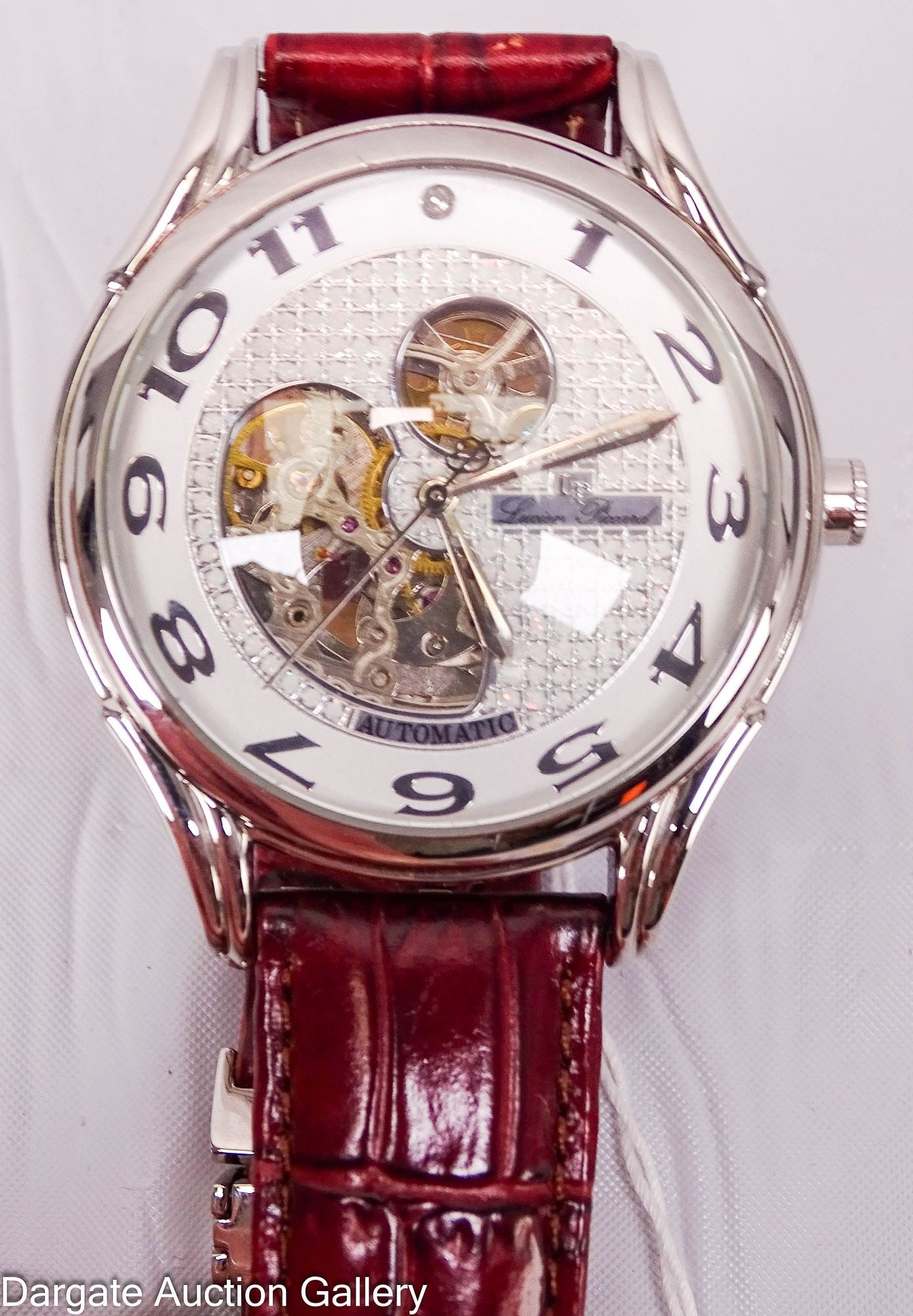 LUCIAEN PICCARD SKELETON AUTOMATIC WRISTWATCH (1 of 5)