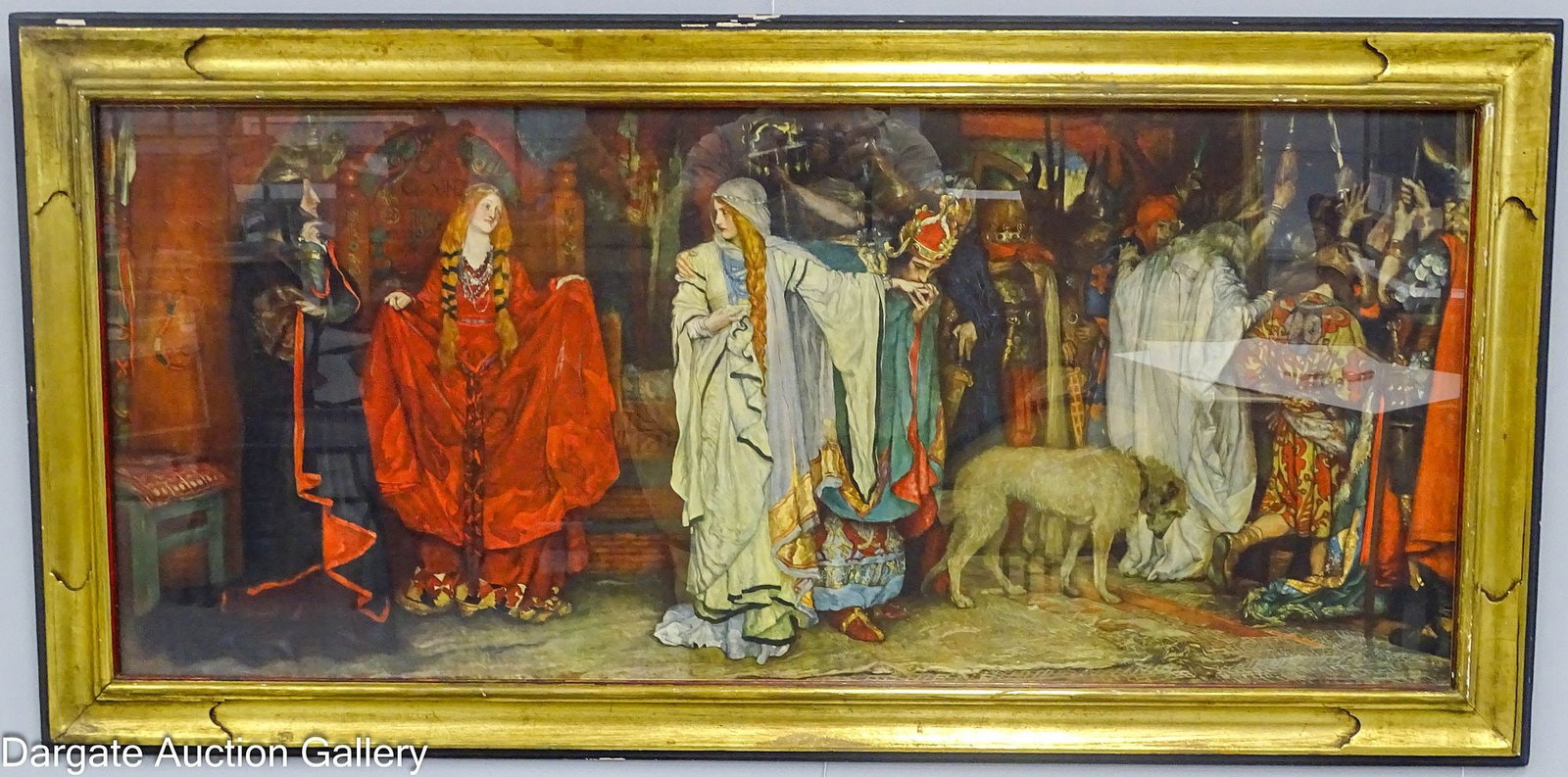 AFTER EDWIN AUSTIN ABBEY KING LEAR CORDELIAS FAREWELL (1 of 9)