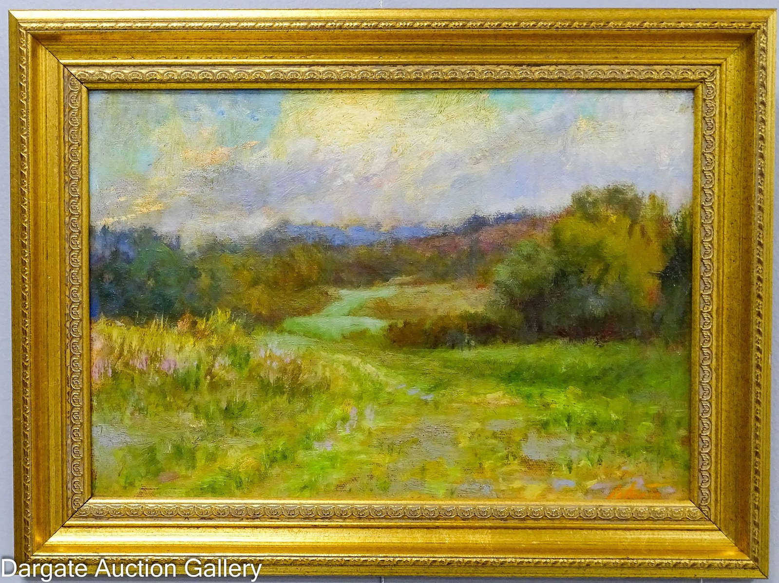 PHILLIP SALVATO OIL ON CANVAS LANDSCAPE (1 of 4)