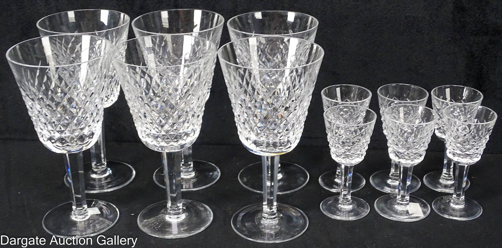 12pcs WATERFORD ALANA STEMWARE (1 of 5)
