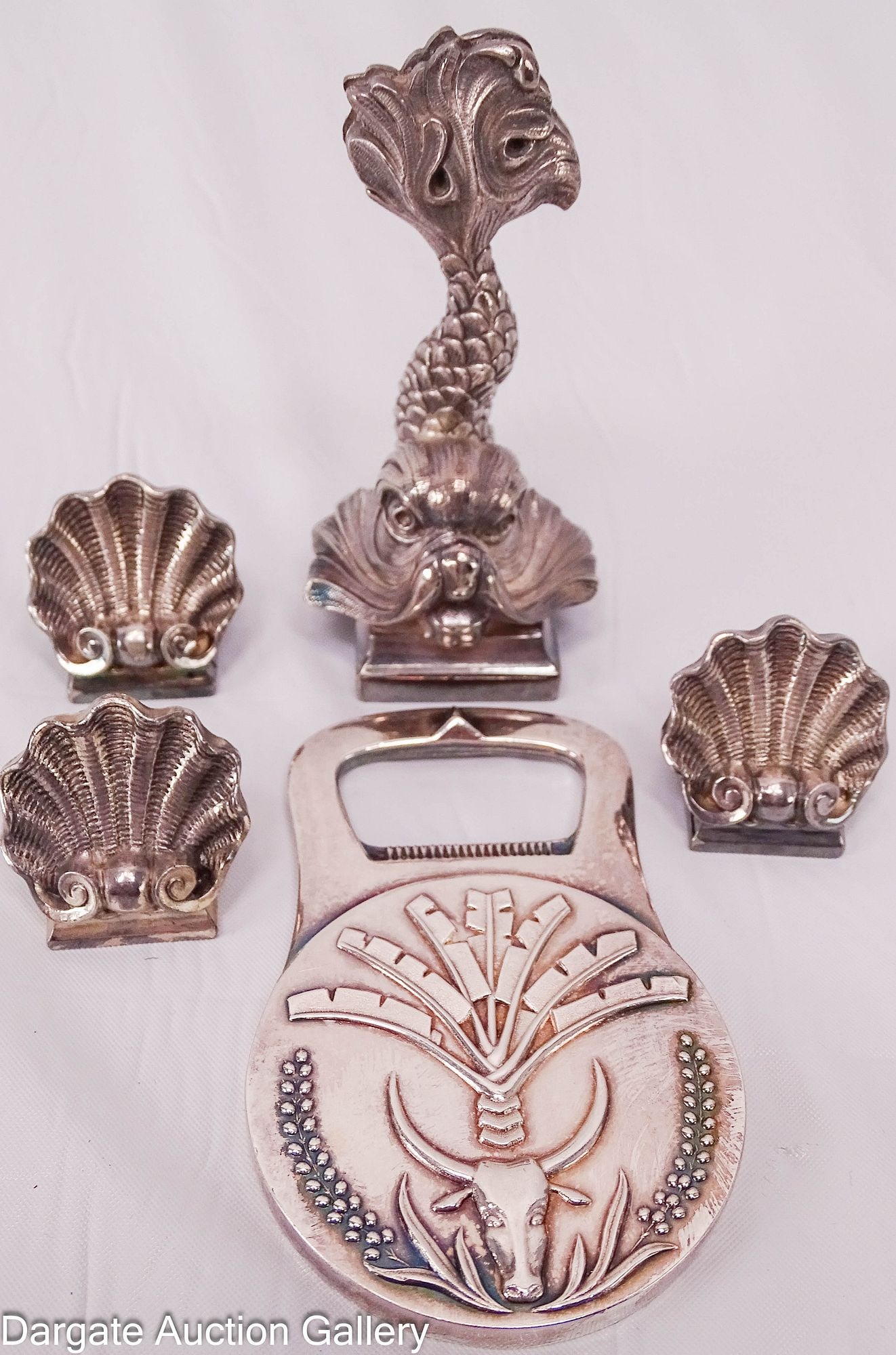 5pc ASST CHRISTOFLE SILVER PLATE ITEMS (1 of 6)