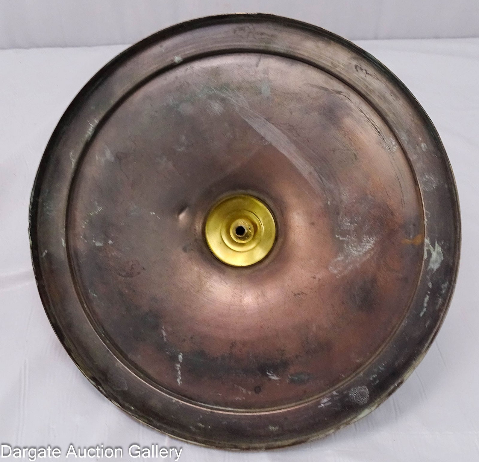 LARGE COPPER WALL SCONCE - 6