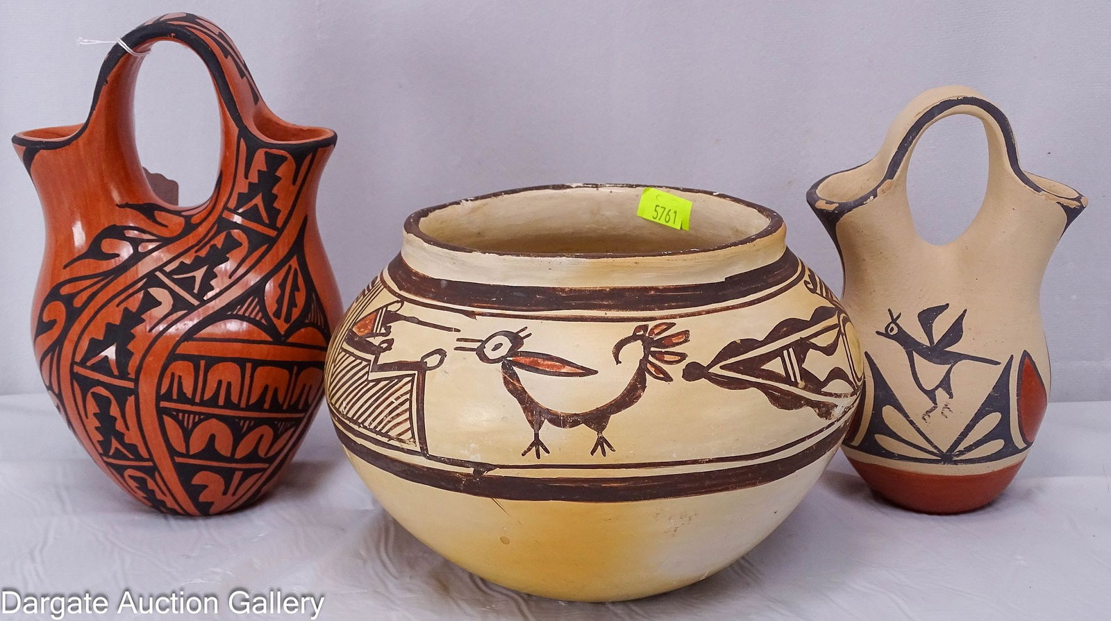 3pcs SOUTHWESTERN INDIAN POTTERY (1 of 13)