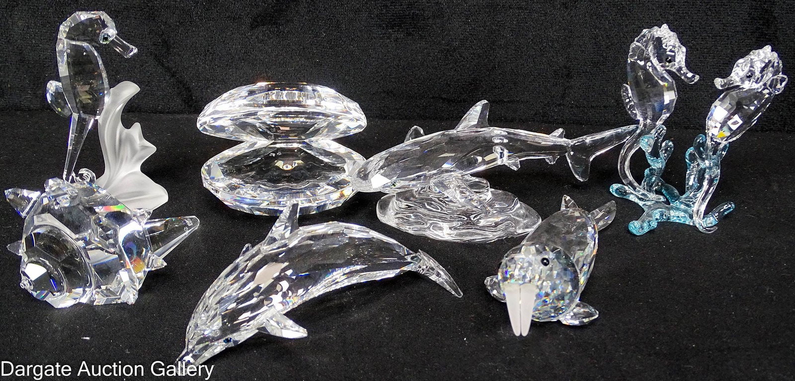 (7) ASST SWAROVSKI CRYSTAL SEA LIFE FIGURES (1 of 5)