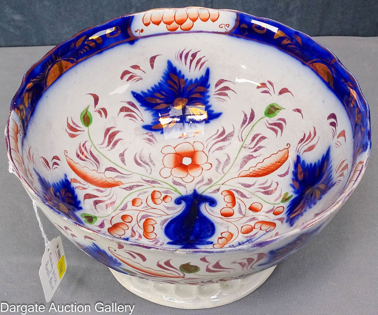 PORCELAIN GUADY WELSH PUNCH BOWL (1 of 7)