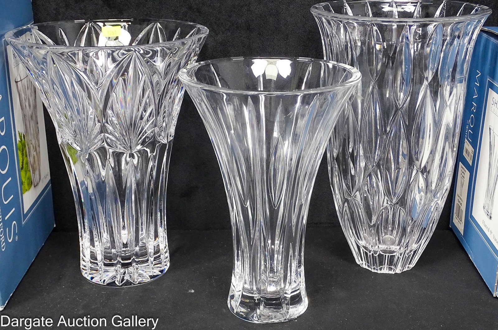 (2) WATERFORD CRYSTAL VASES IN ORIGINAL BOXES (1 of 5)
