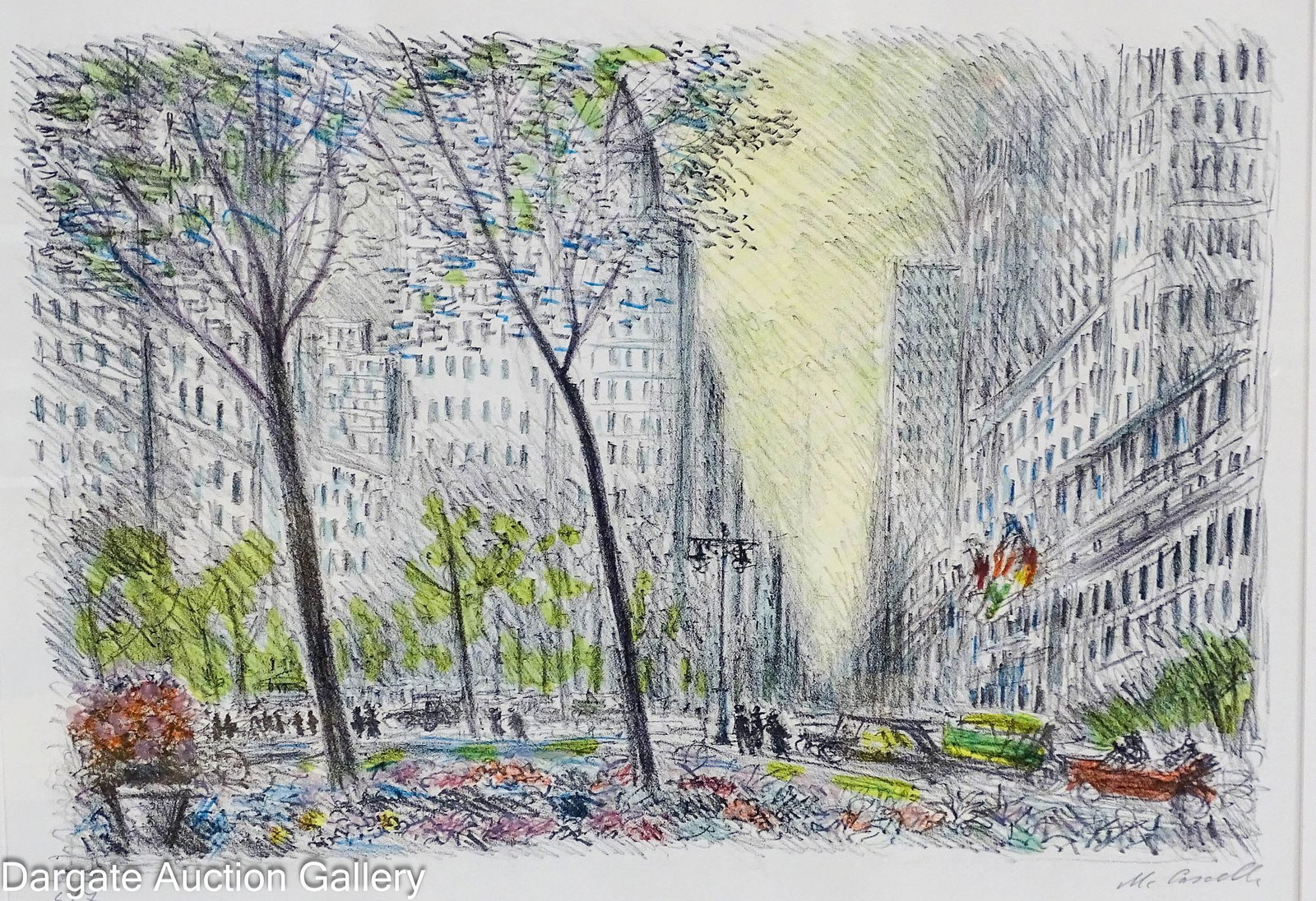 MICHELE CASCELLA LITHOGRAPH NEW YORK (1 of 7)