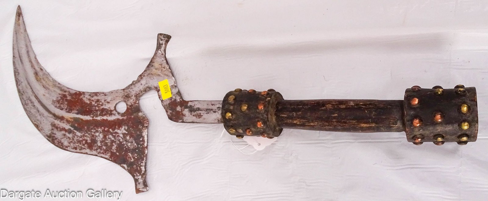 MANGBETU SICKLE KNIFE BLADE (1 of 4)