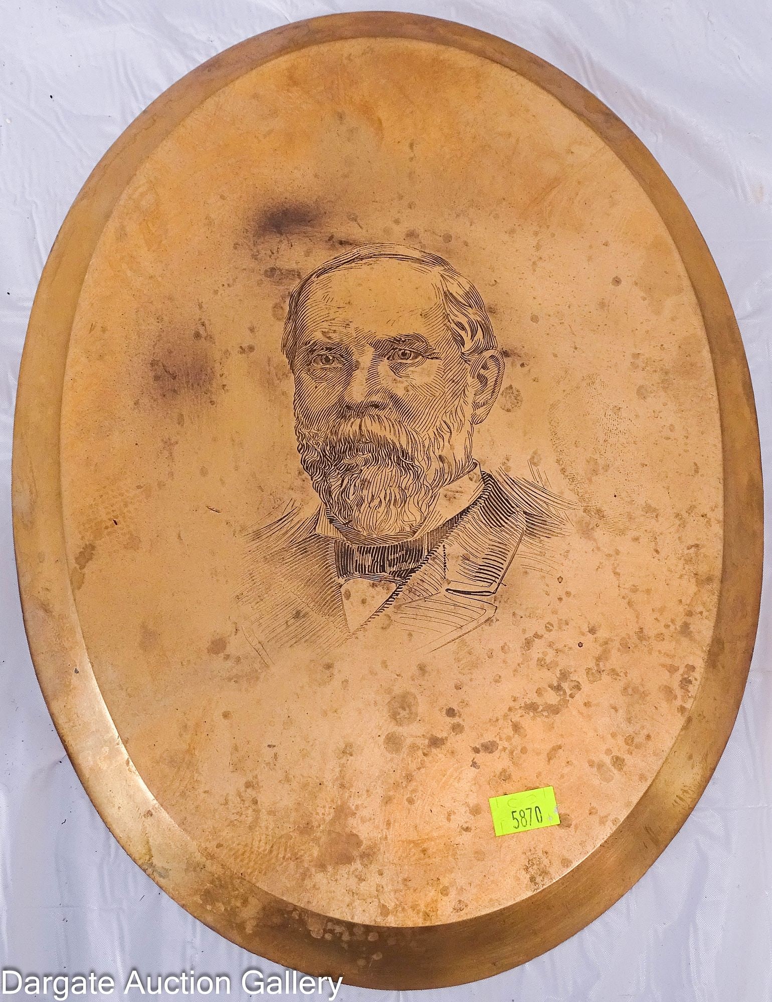 BRONZE PLAQUE OF HENRY PHIPPS, JR. PITTSBURGH, PA: This is an early 20th-century bronze plaque etched with the portrait of Henry Phipps, Jr. based in Pittsburgh, PA. Phipps funded many buildings in the Pittsburgh area that were demolished in the late 