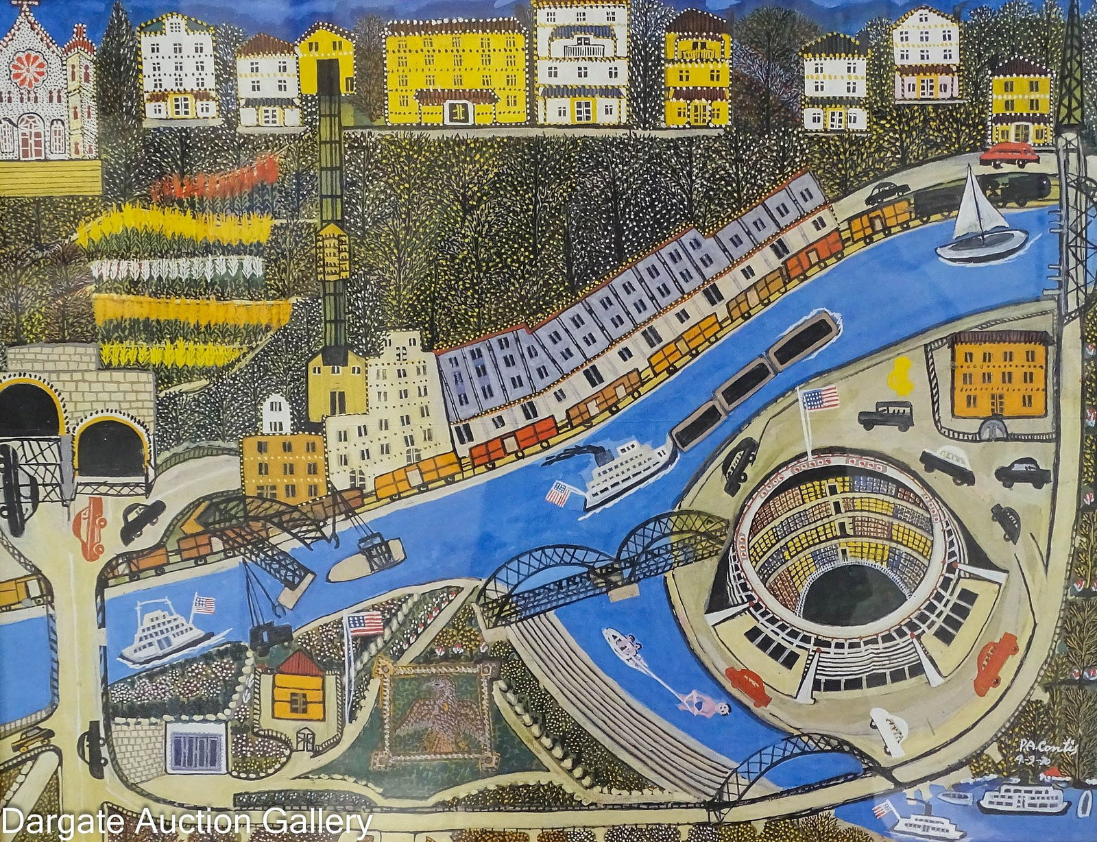 1995 PETER & HELEN CONTIS EXHIBITION POSTER (1 of 4)