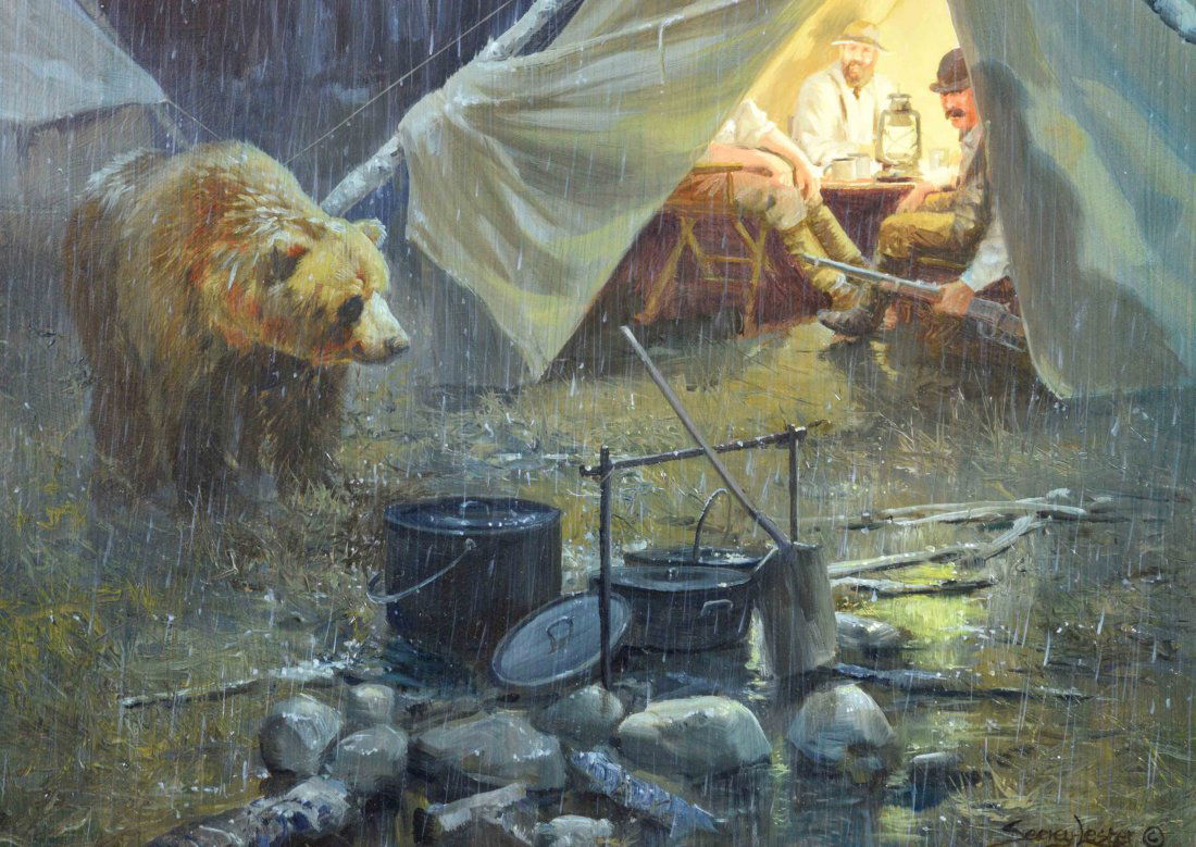 JOHN SEEREY-LESTER (AMERICAN/FL, b. 1946) - ''Nothin' (1 of 5)