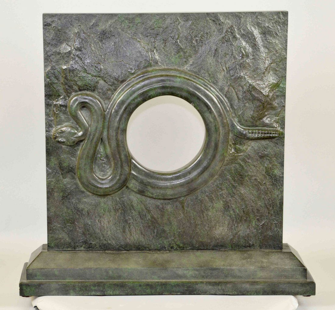 STEVE KESTREL (AMERICAN/CO/NM, b. 1947) BRONZE ''BLACK (1 of 5)