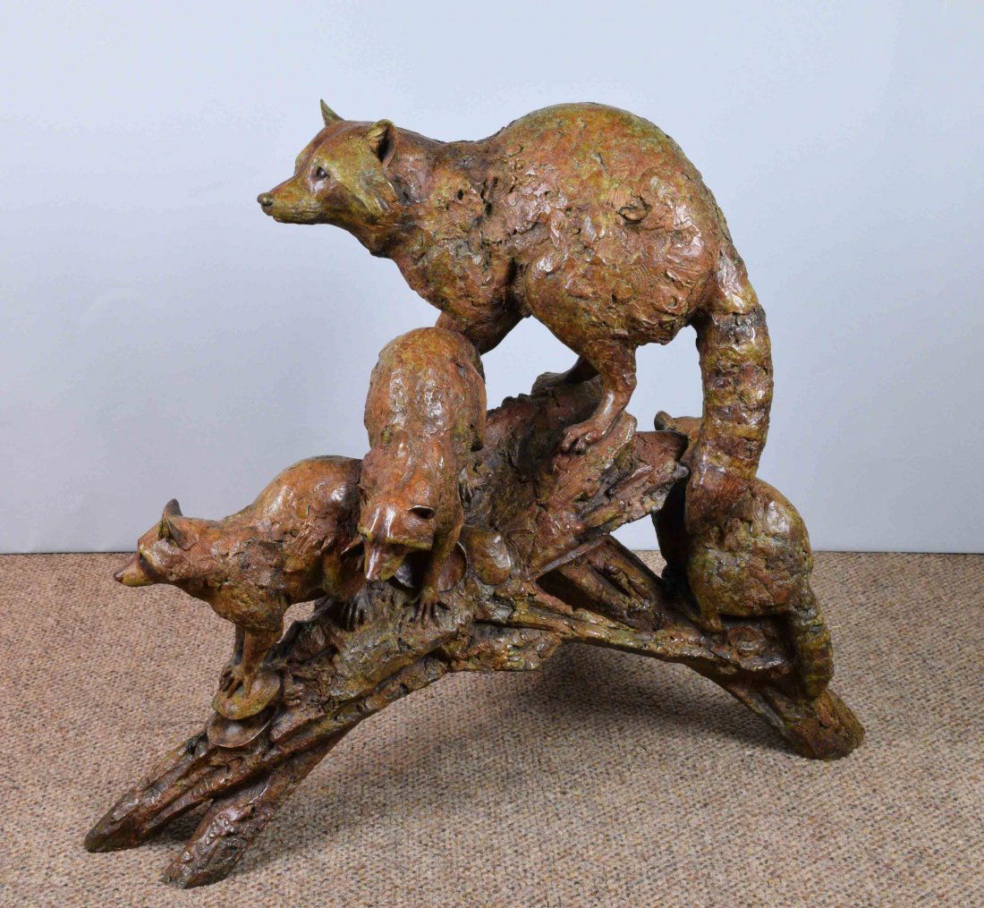 WALTER MATIA (AMERICAN/MD/OH, b. 1953) BRONZE (1 of 7)