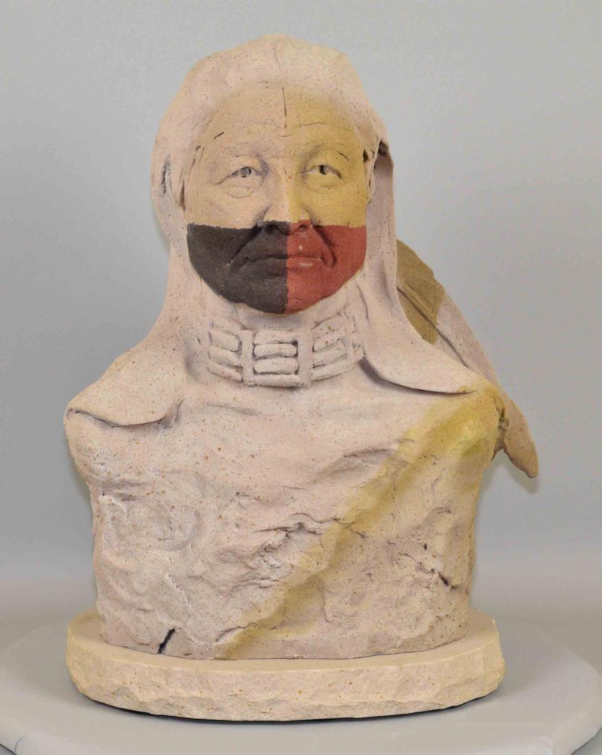 DENNY HASKEW (AMERICAN/CO, b. 1948) STONE CARVING (1 of 5)