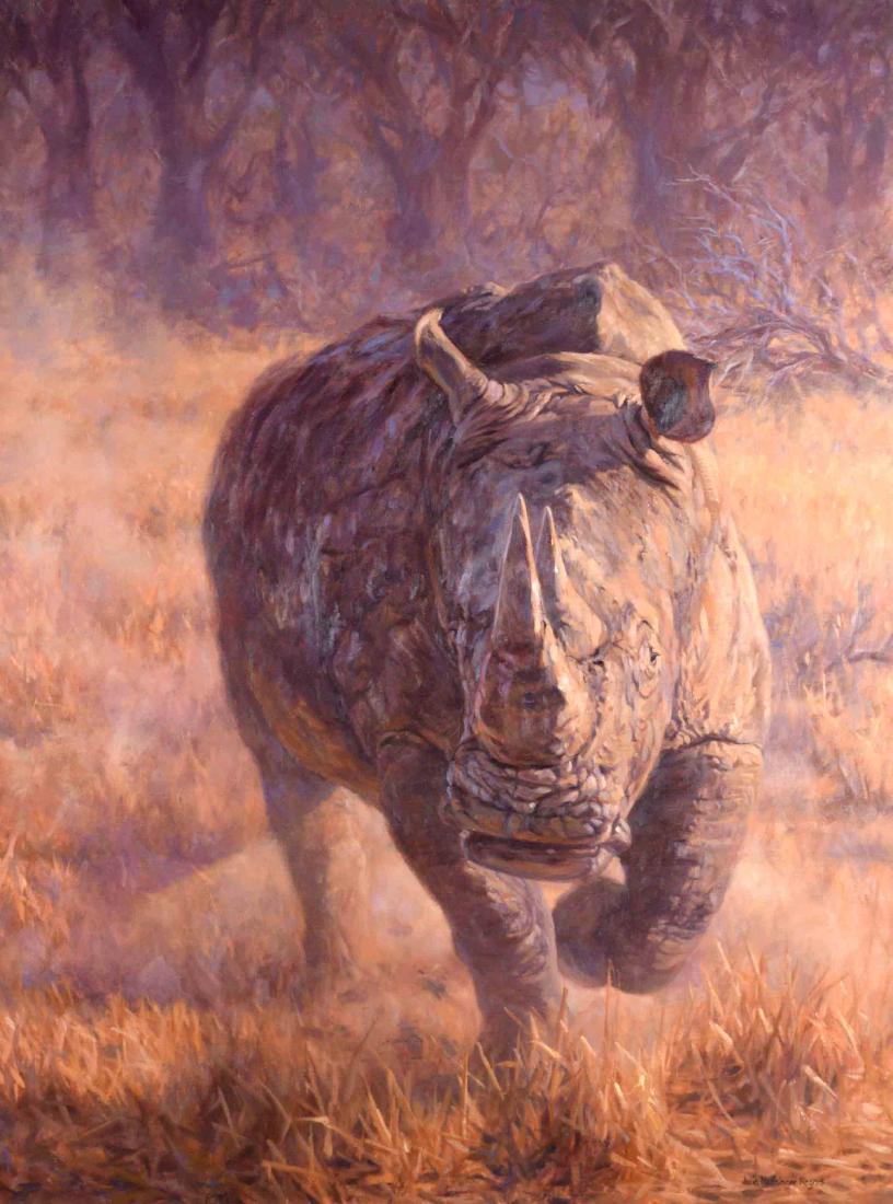 JULIA ROGERS (AMERICAN/DC/MD, b. 1962) - ''Dust Devil''; (1 of 4)