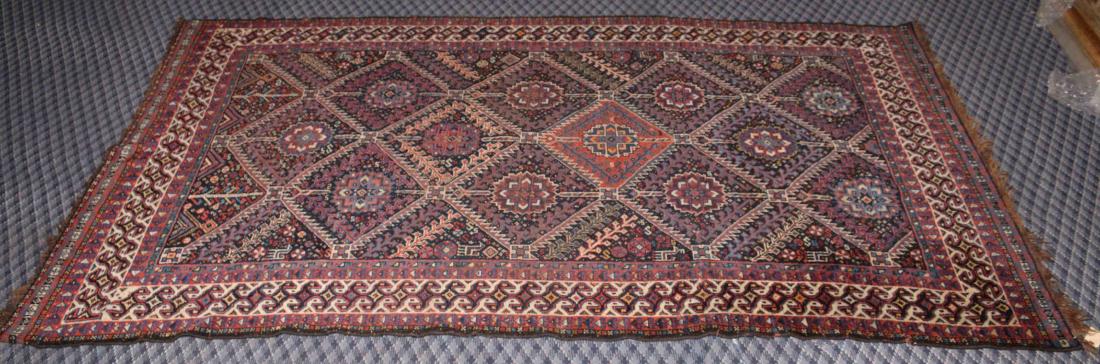 ANTIQUE PERSIAN RUG - Measures: 5' x 9'3'' (1 of 7)