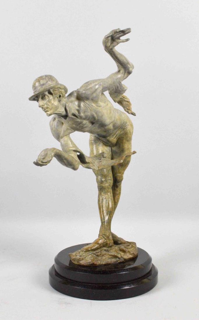 RICHARD MACDONALD (AMERICAN/CA, b. 1946) BRONZE ''RAIN, (1 of 7)