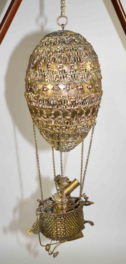 ED KOSEWICZ (AMERICAN, 1922-1993) AIR BALLOON BRASS (1 of 8)