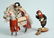 FINE LOT OF SIX DOLLS (NINGYO)